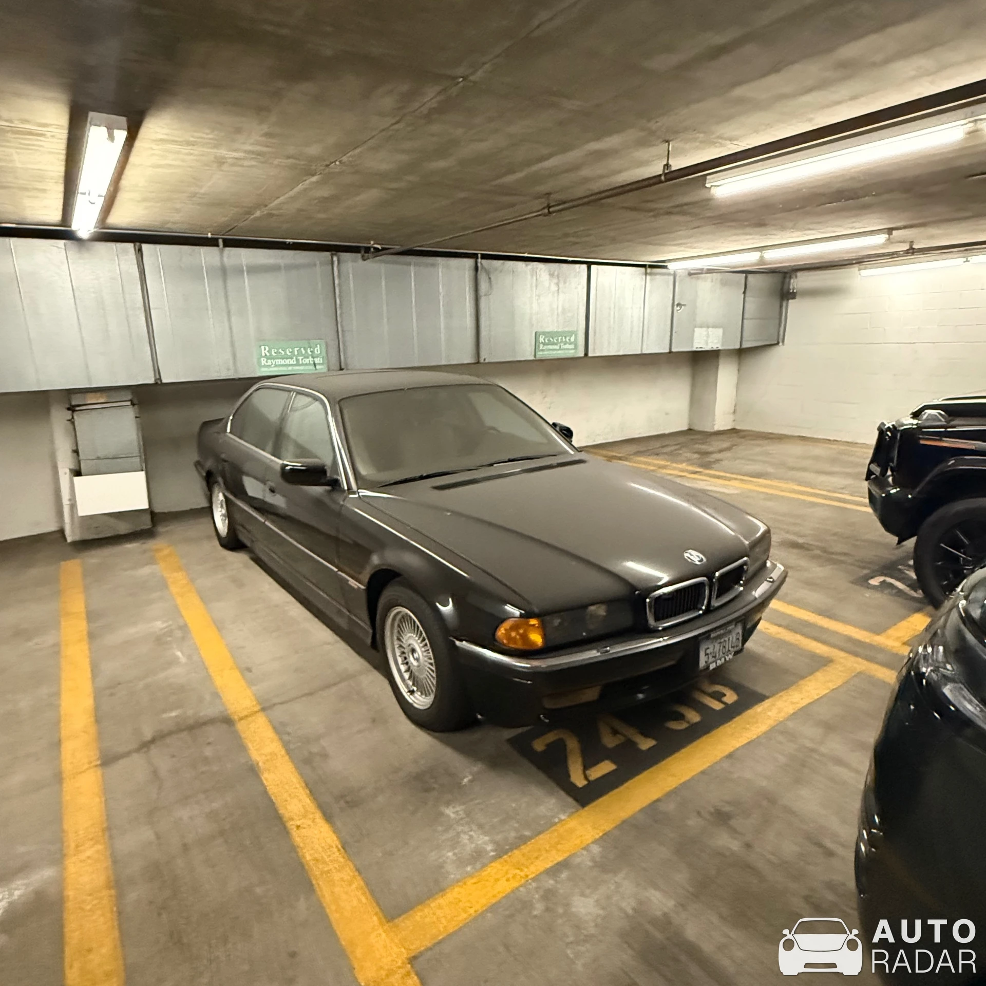 BMW 7 Series E38 spotted in Beverly Hills, United States