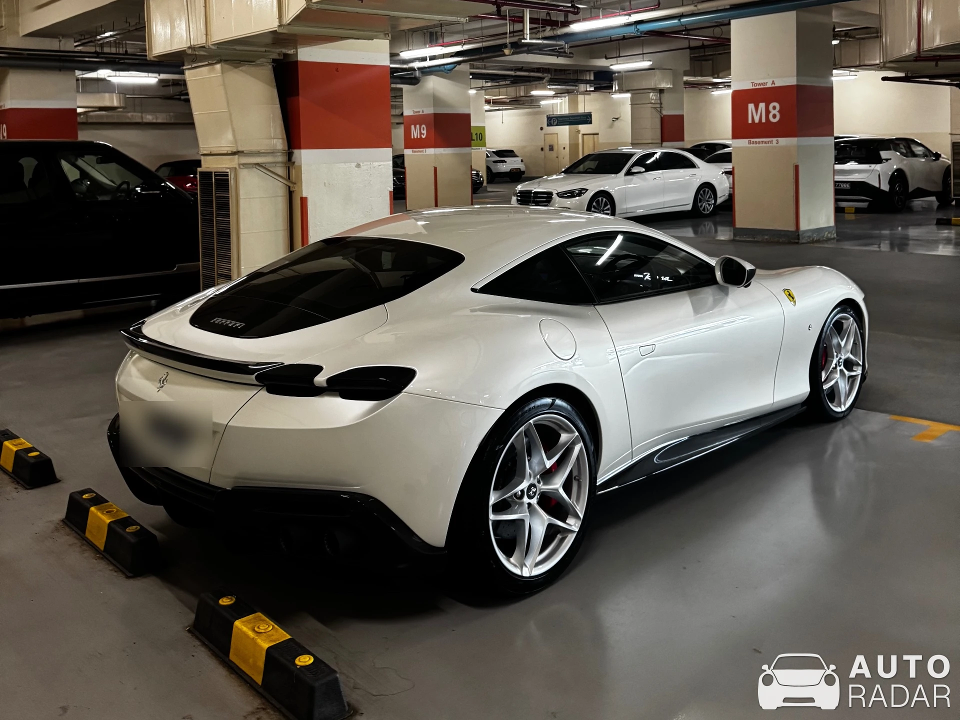 Ferrari Roma Novitec Rosso spotted in Singapore