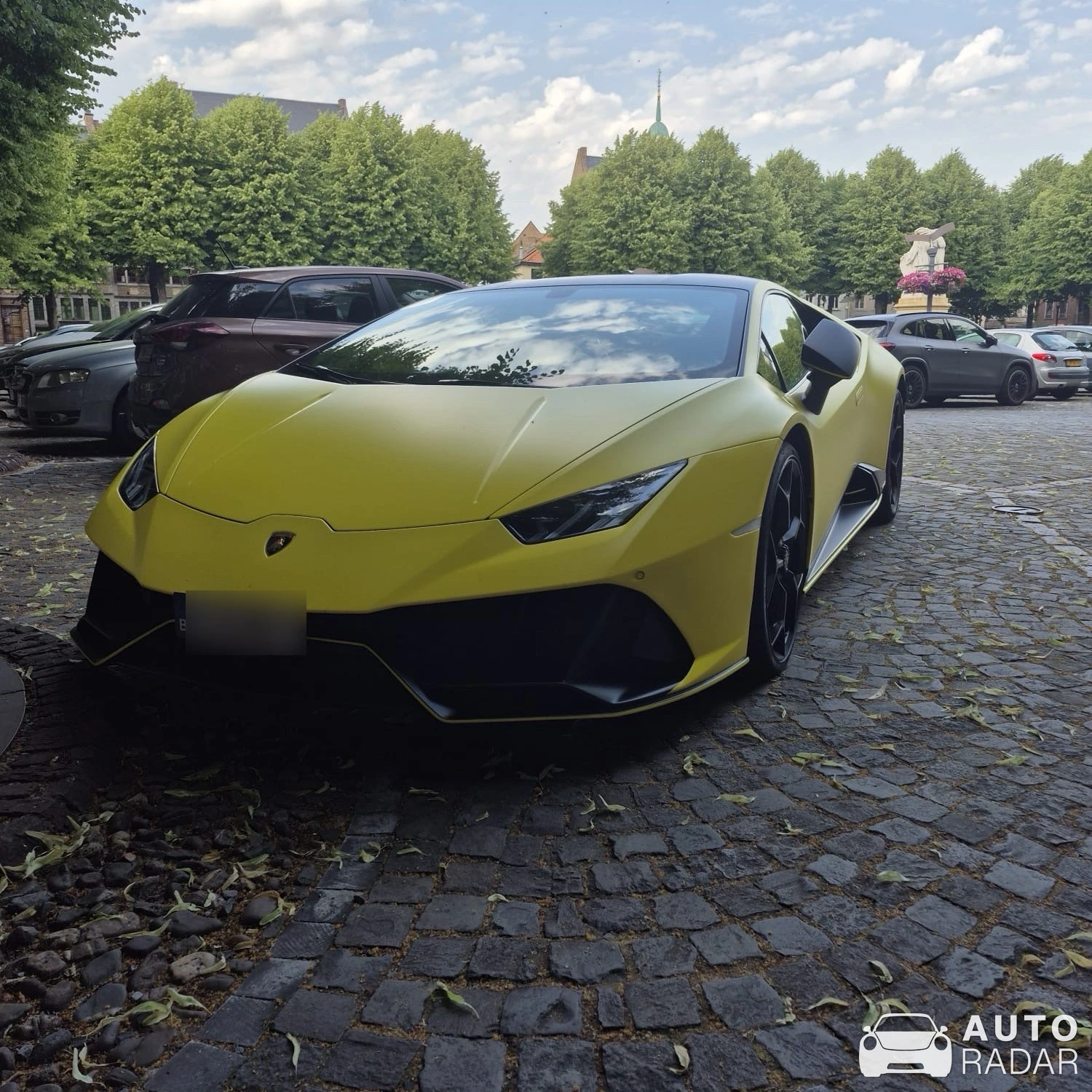 Lamborghini Huracán LP640-4 EVO Fluo Capsule spotted in Kinrooi