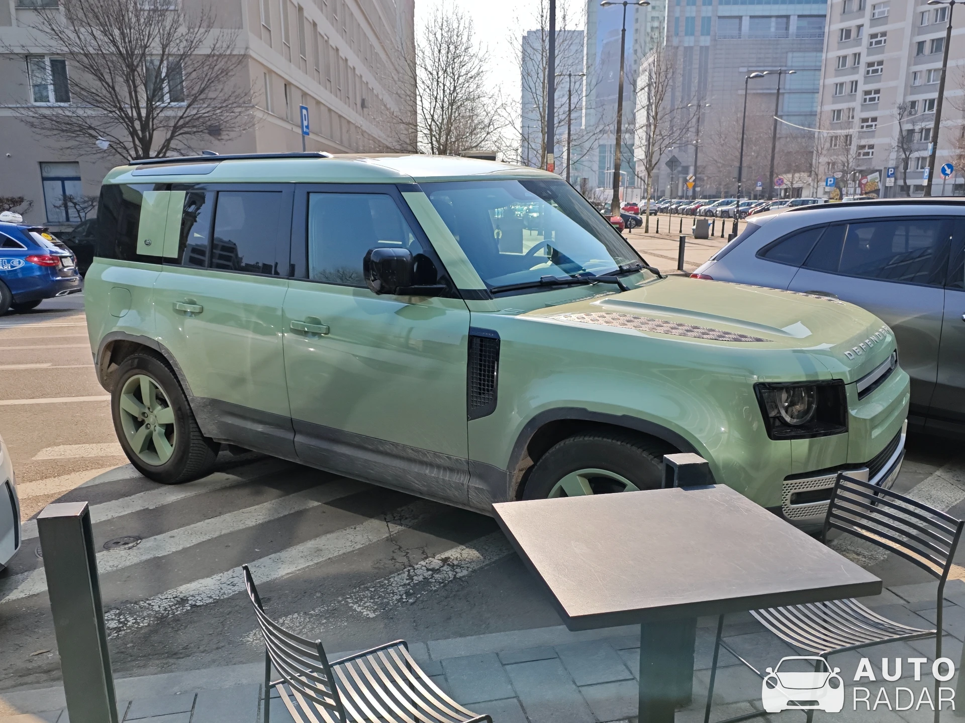 Land Rover Defender 110 75th Limited Edition spotted in Warszawa