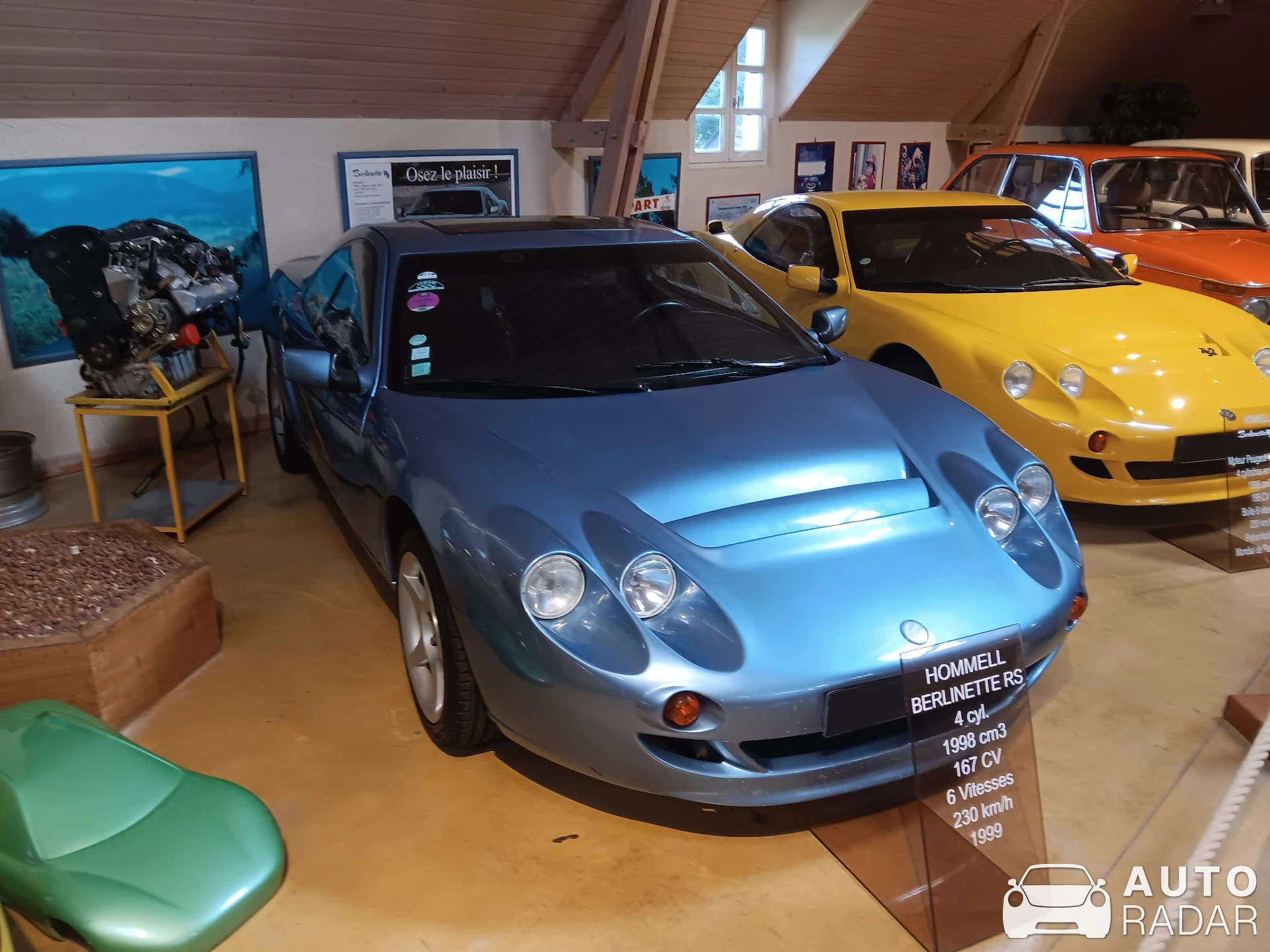 Hommell Berlinette RS spotted in Lohéac