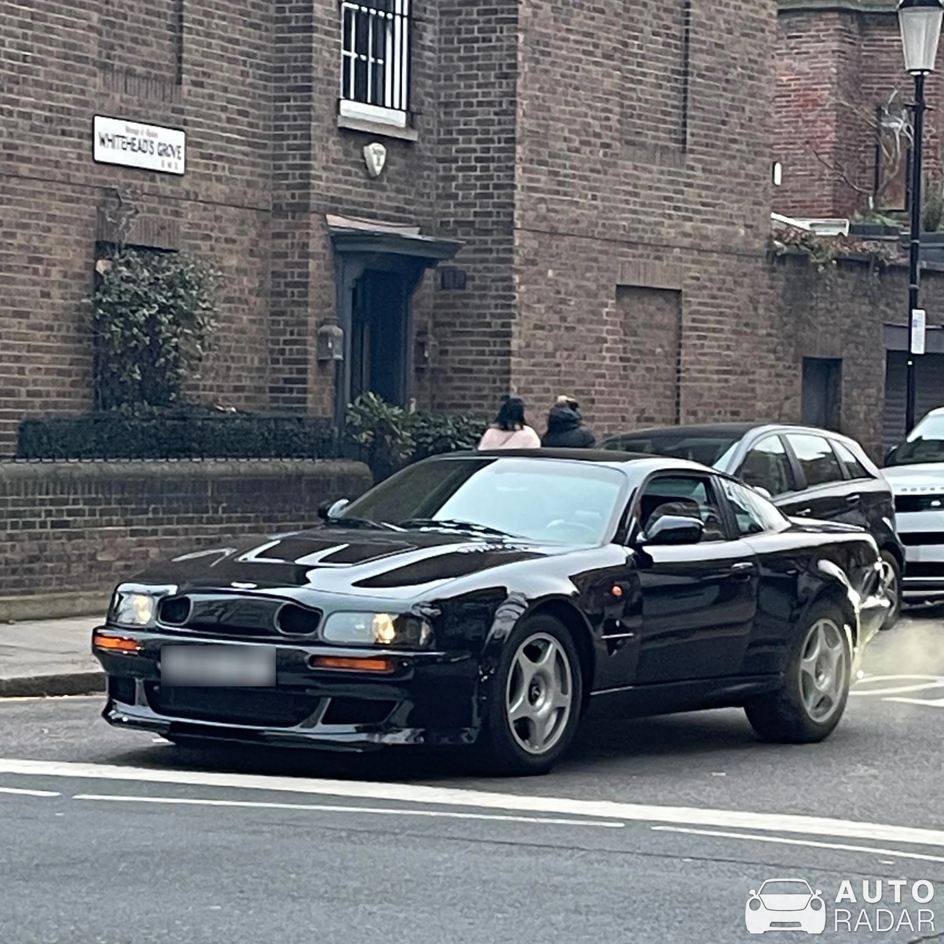 Aston Martin V8 Vantage Le Mans spotted in Kensington, United Kingdom
