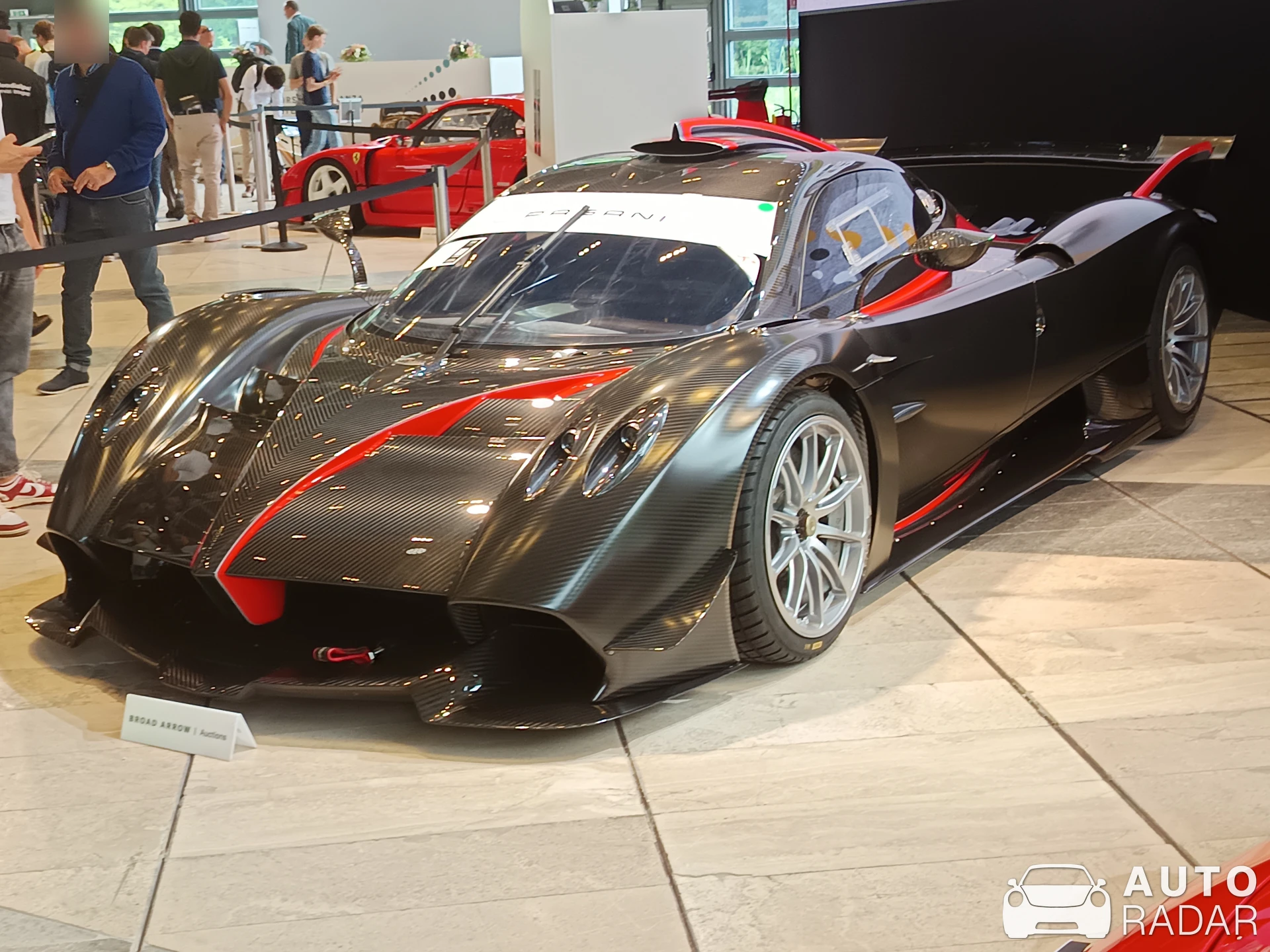 Pagani Huayra R spotted in Cernobbio