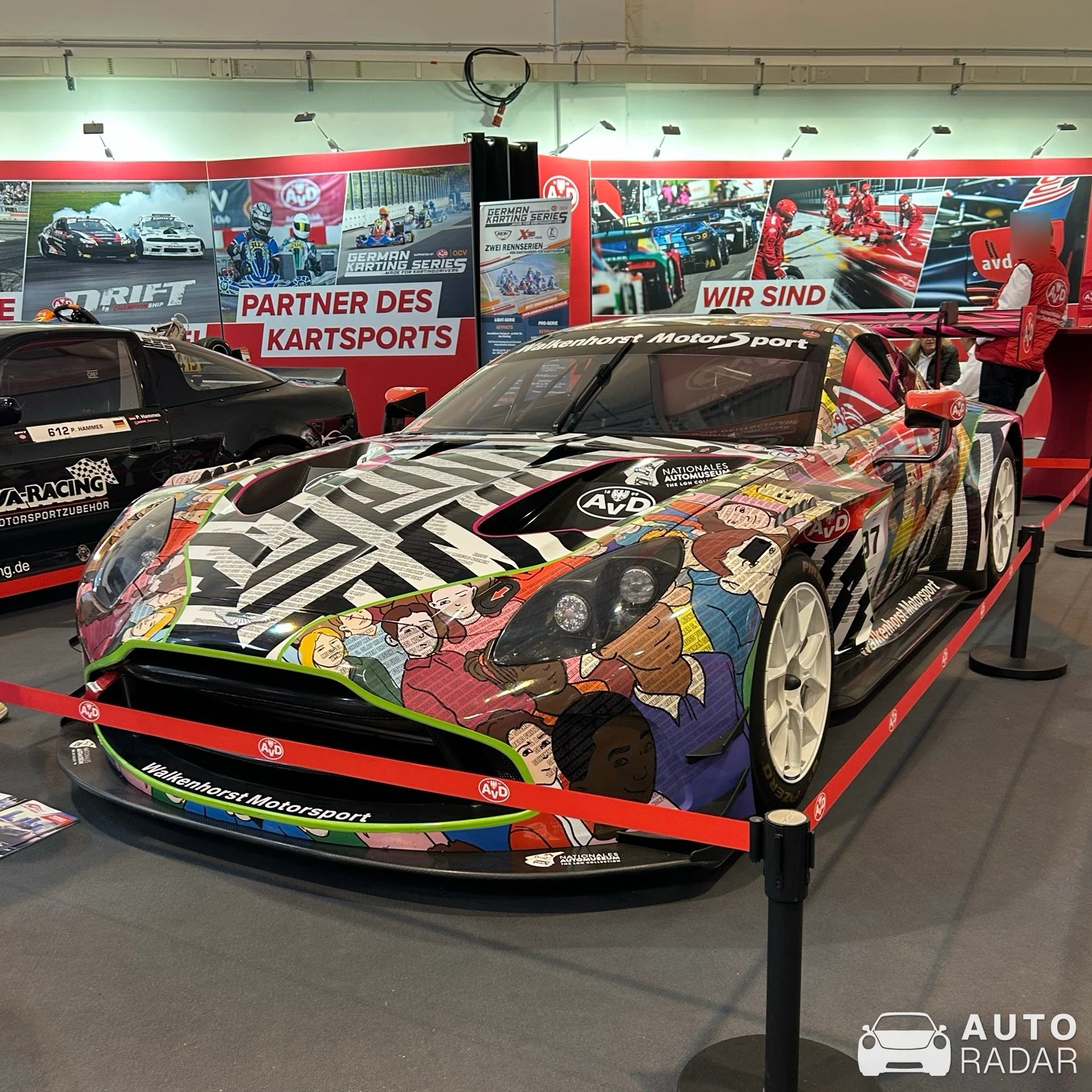 Aston Martin V12 Vantage GT3 spotted in Essen