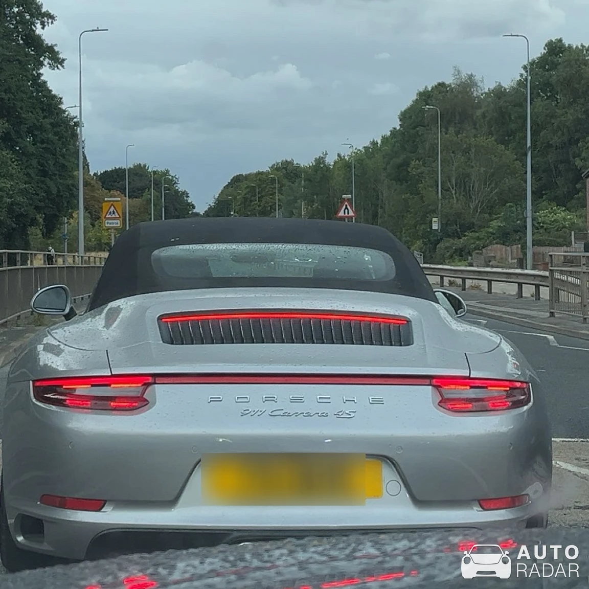 Porsche 991 Carrera 4 Cabriolet MkI spotted in Chadderton