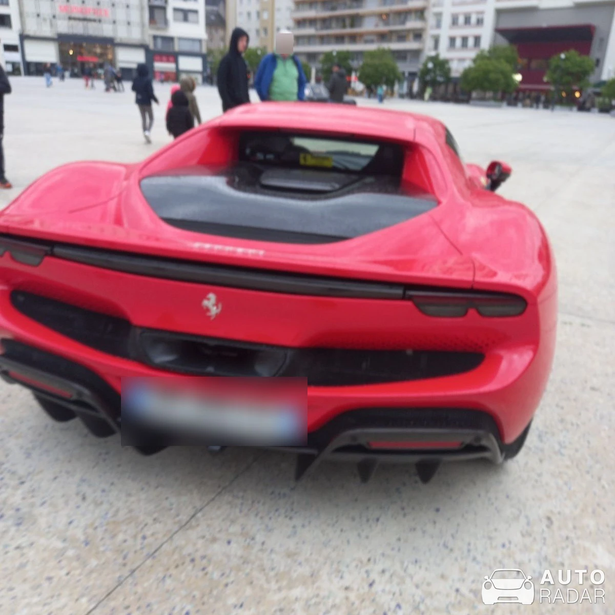 Ferrari 296 GTB spotted in Guéret, France