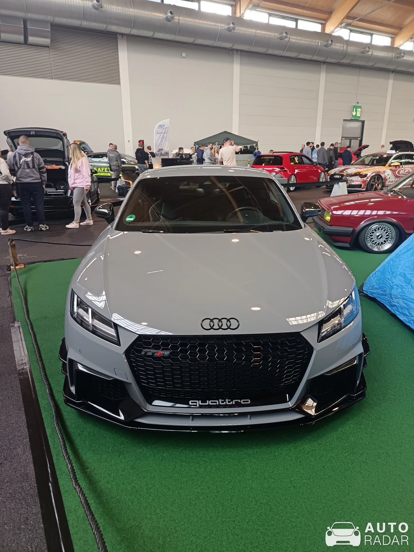 Audi TT-RS spotted in Friedrichshafen