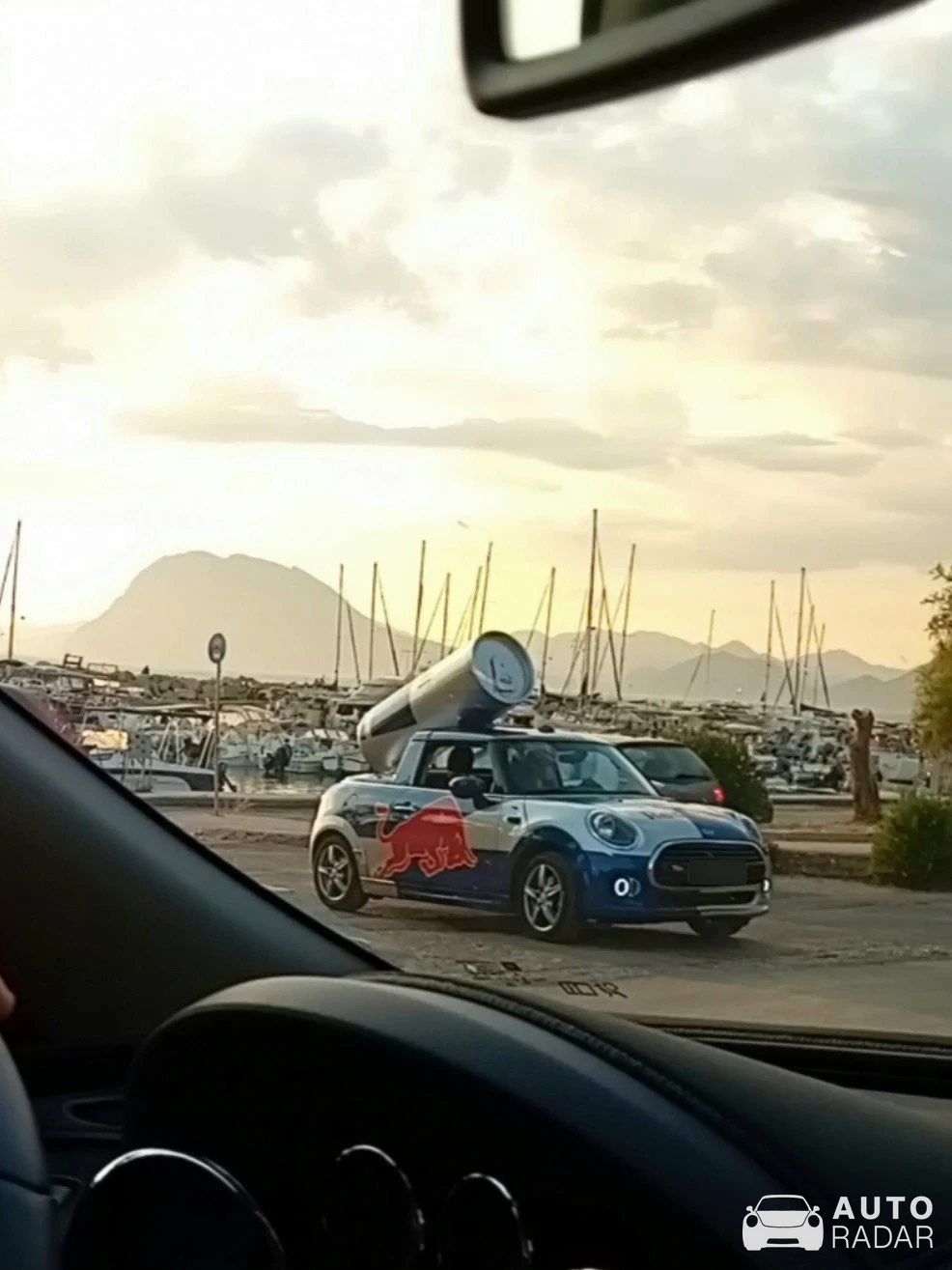 Mini Cooper Red Bull spotted in Patra
