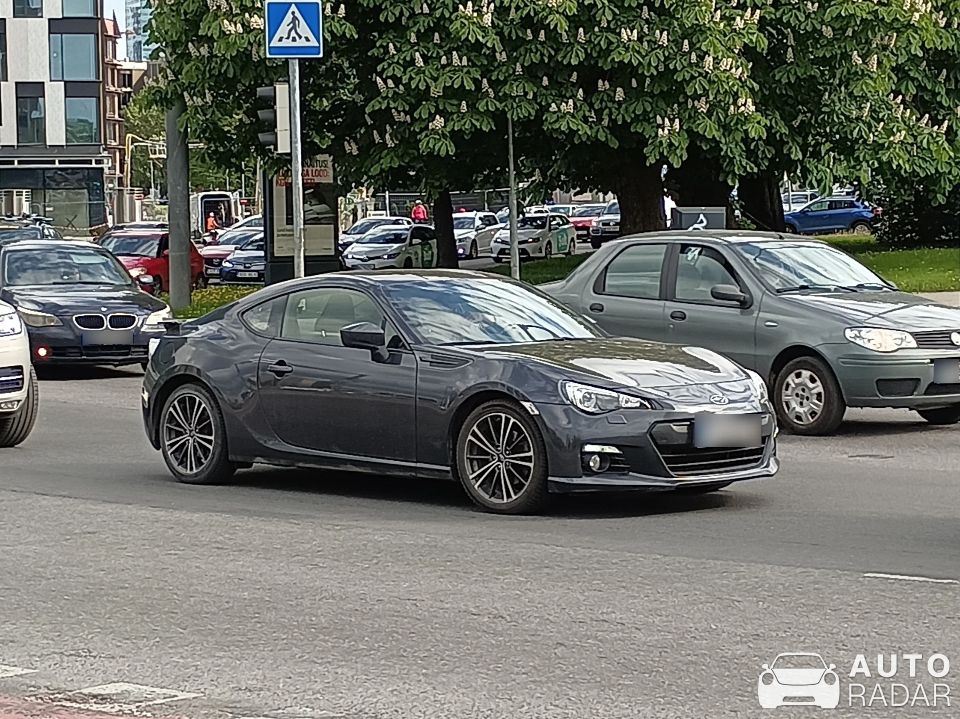 Subaru BRZ Super GT spotted in Tallinn, Эстония