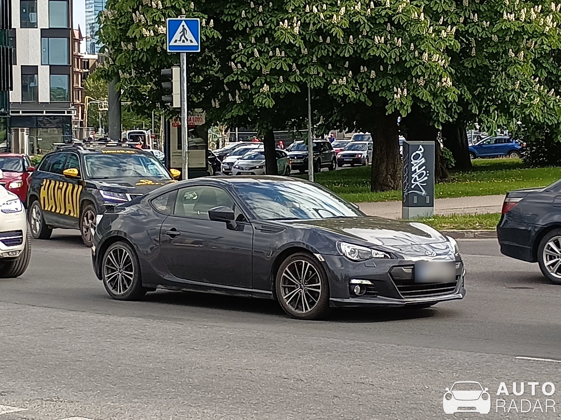 Subaru BRZ Super GT spotted in Tallinn