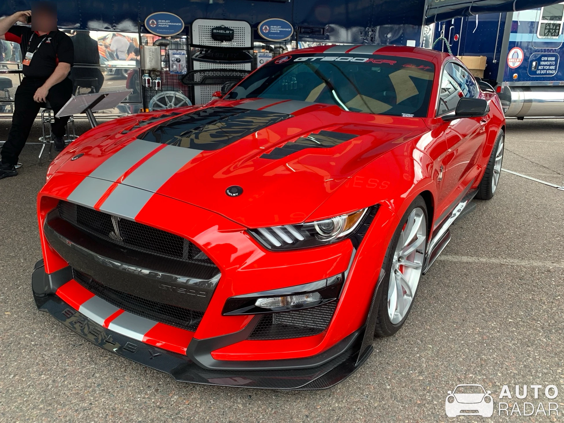 Ford Mustang Shelby GT500 KR spotted in Scottsdale
