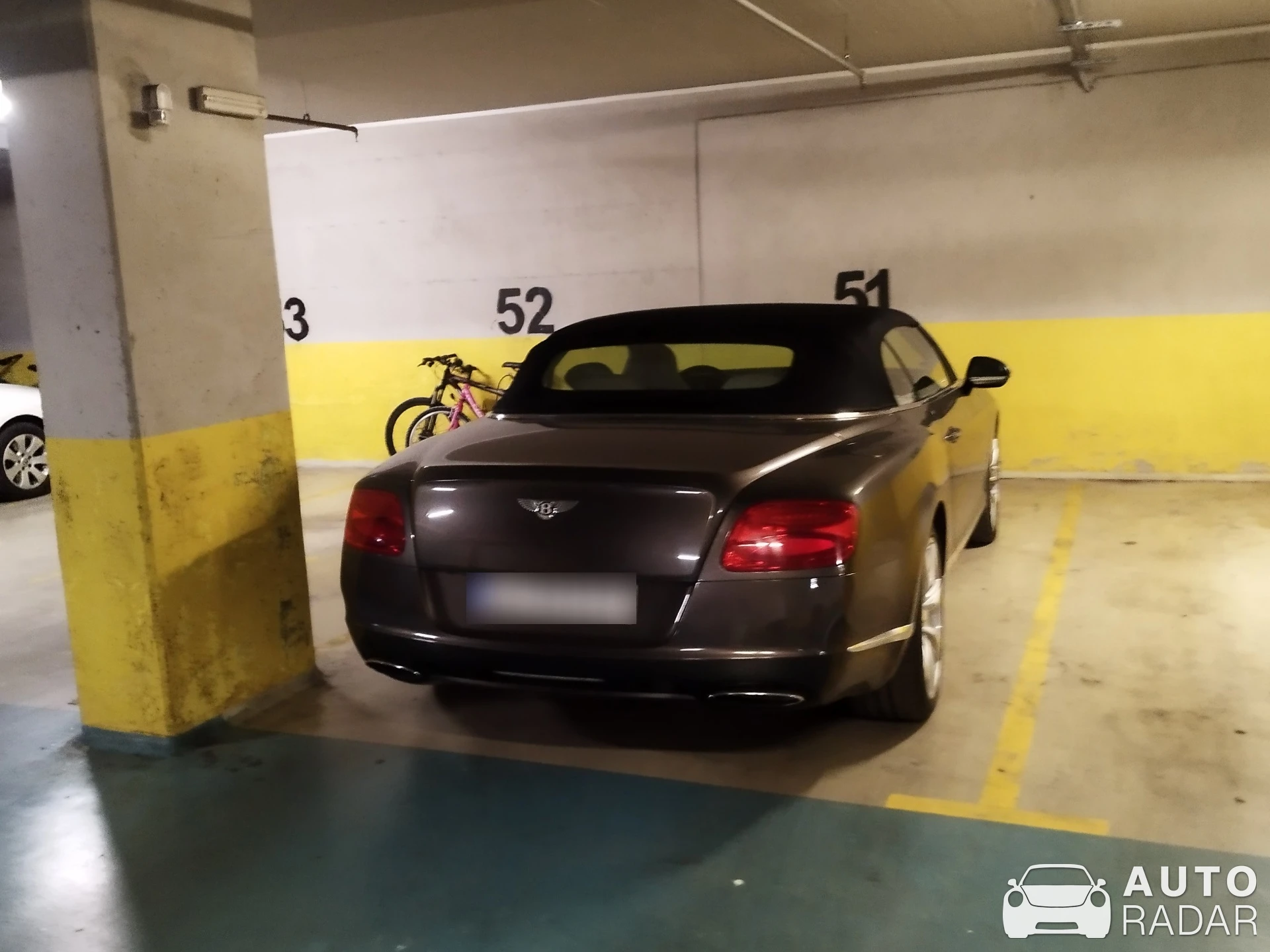 Bentley Continental Convertible spotted in Бургас, Bulgaria