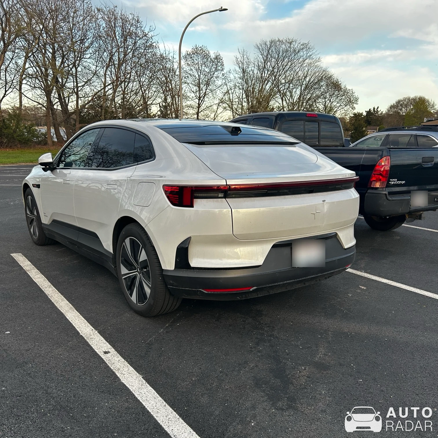 Polestar 4 spotted in Barrington, United States