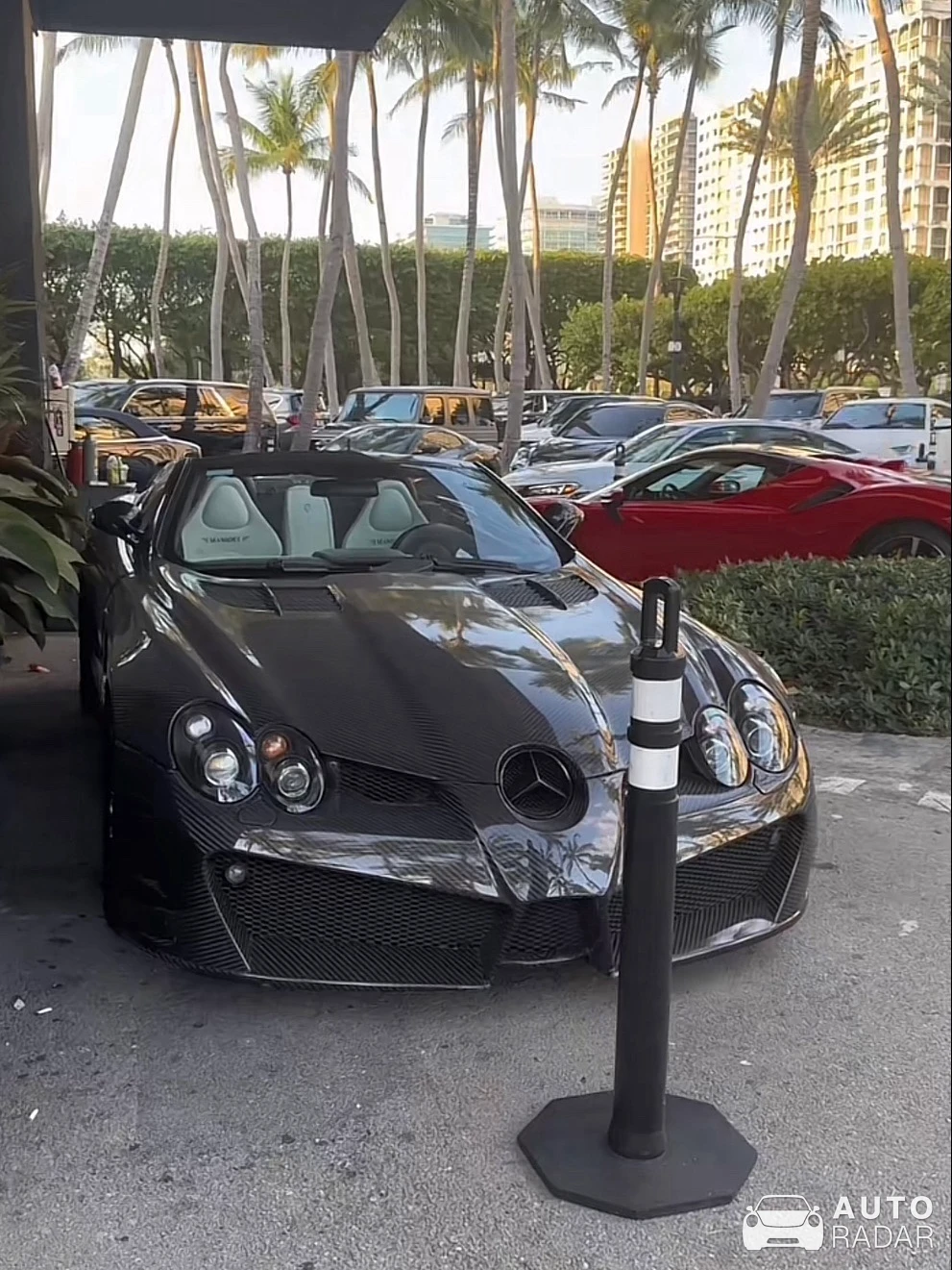 Mercedes-Benz SLR McLaren Mansory Renovatio spotted in Bal Harbour