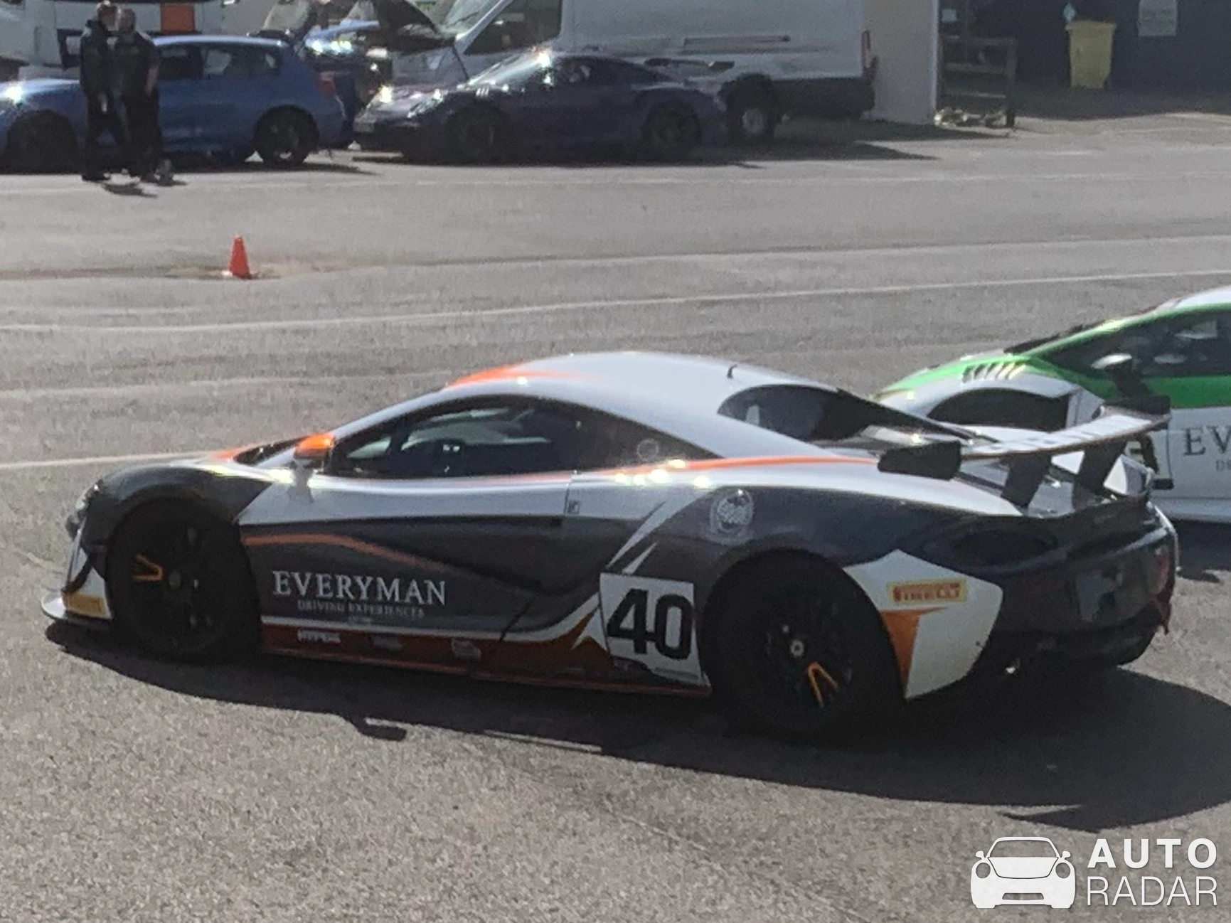 McLaren 570S GT4 spotted