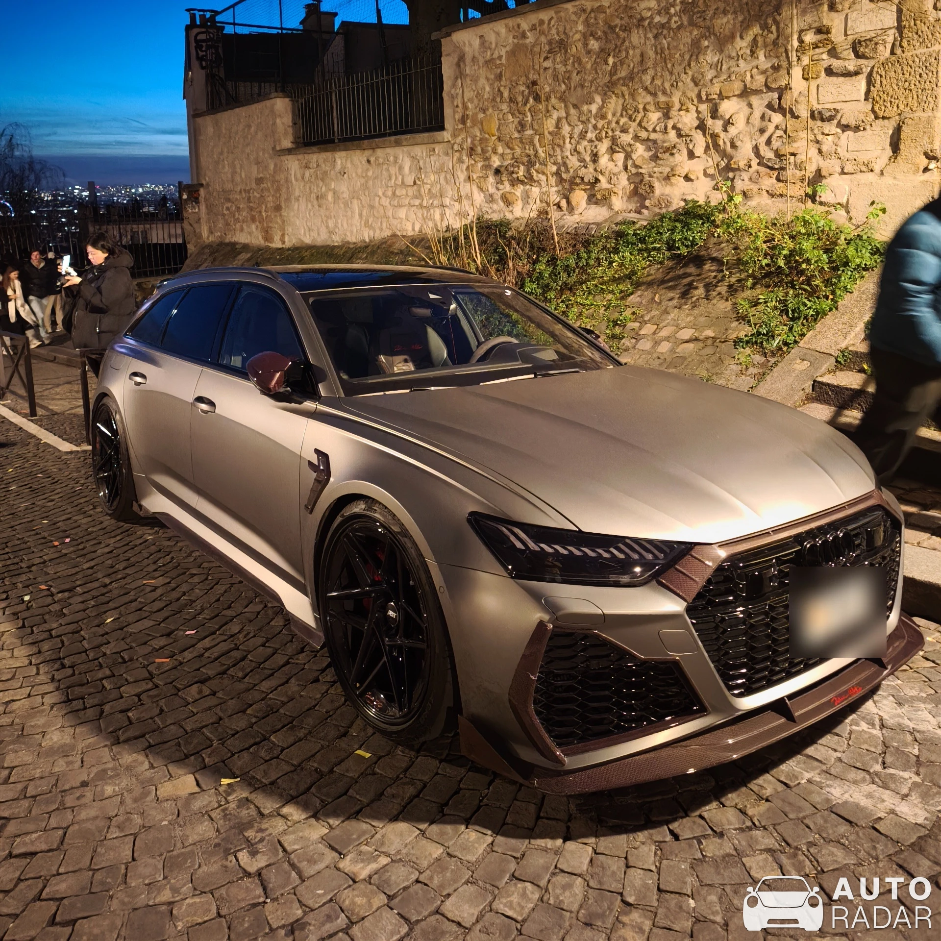 Audi ABT RS6 Avant C8 Johann Abt Signature Edition spotted in Paris, França
