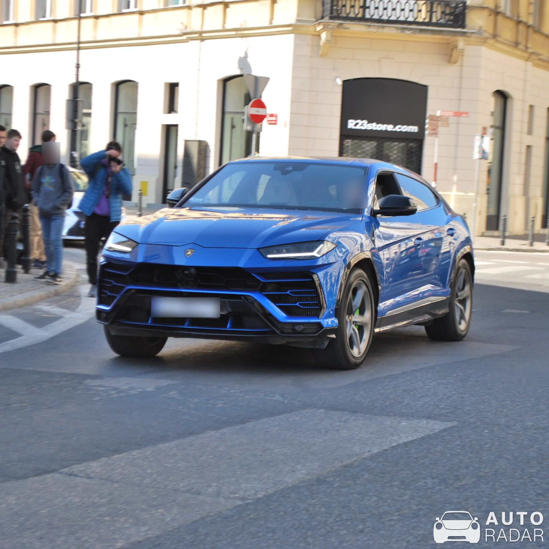 Lamborghini Urus spotted in Warszawa, Poland