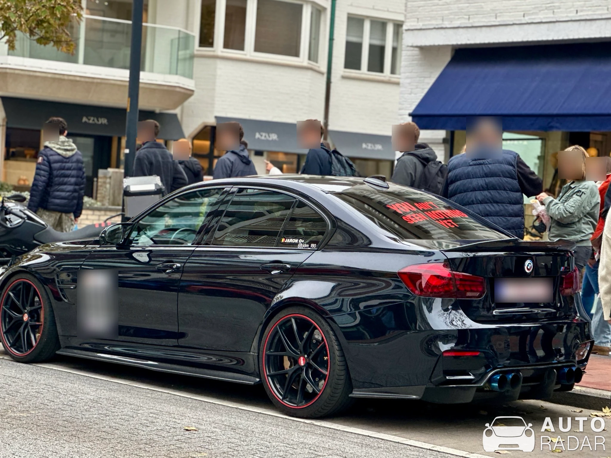 BMW M3 F80 Sedan Mosselman spotted in Knokke-Heist