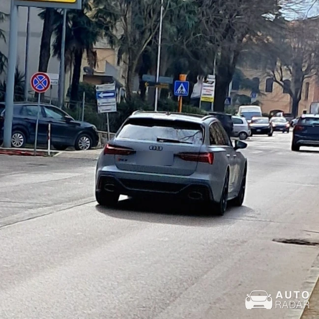 Audi RS6 Avant C8 spotted in Perugia