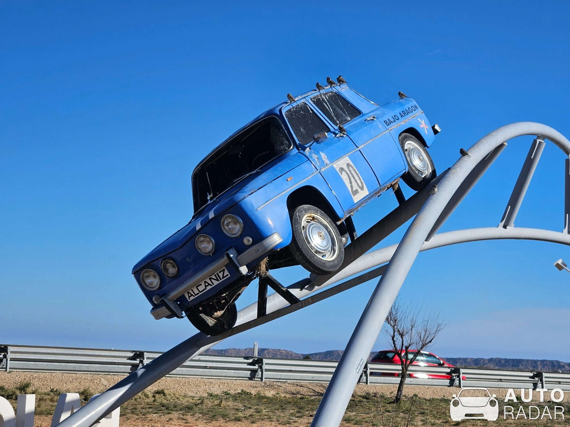 Renault 8 Gordini spotted in Puig Moreno