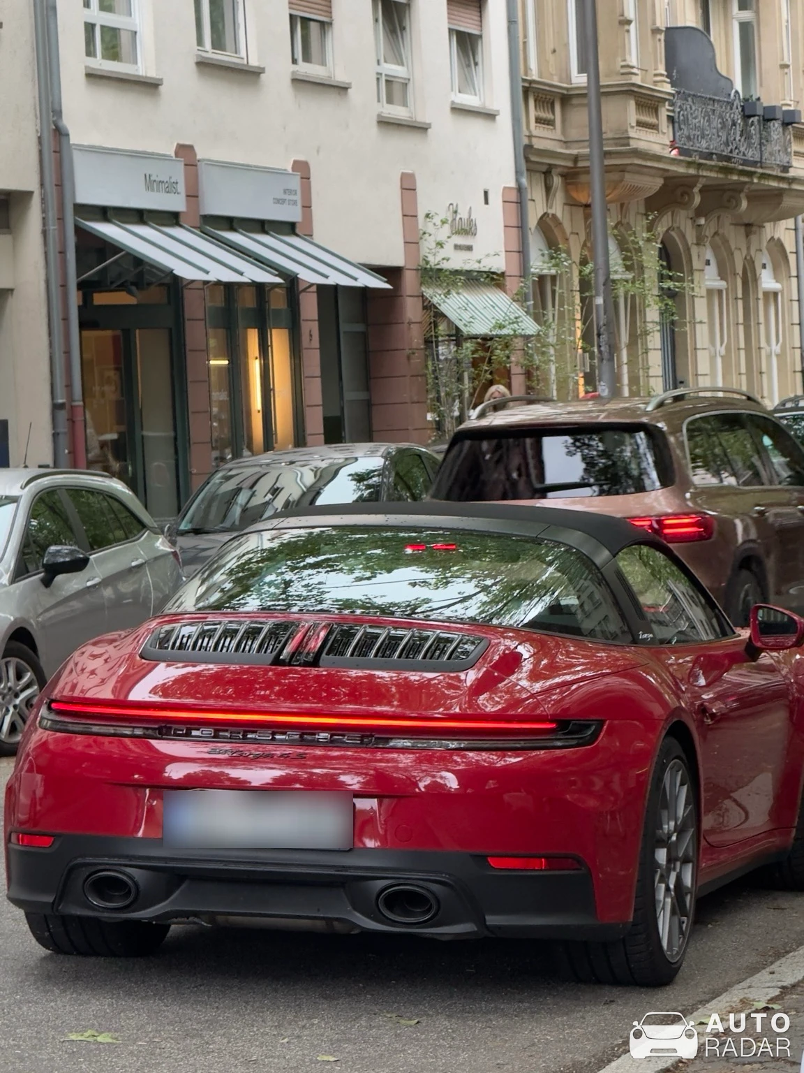 Porsche 992 Targa 4S MkII spotted in Mannheim