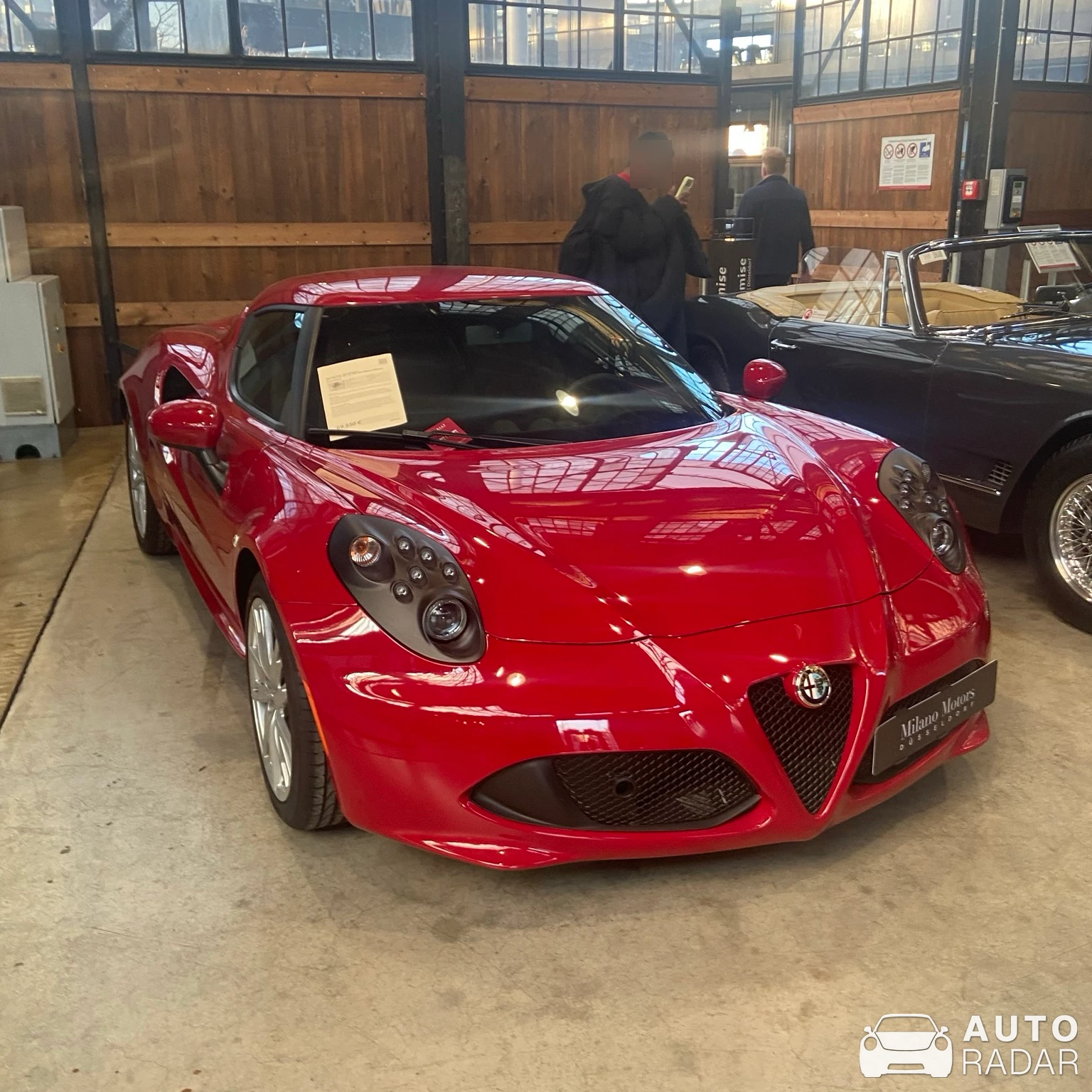 Alfa Romeo 4C Coupé spotted in Düsseldorf, Deutschland