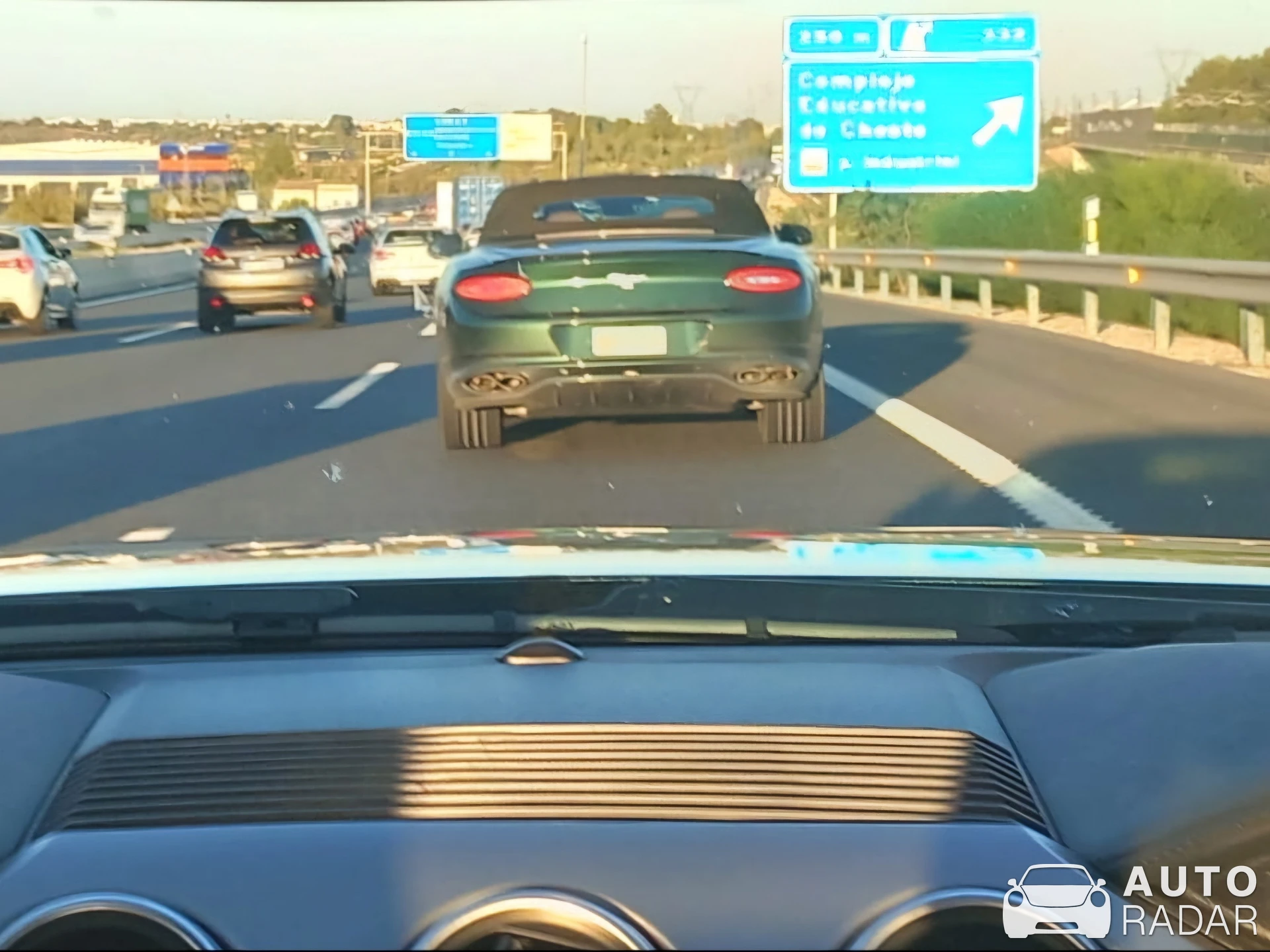 Bentley Continental GTC V8 spotted in Valencia, Spain