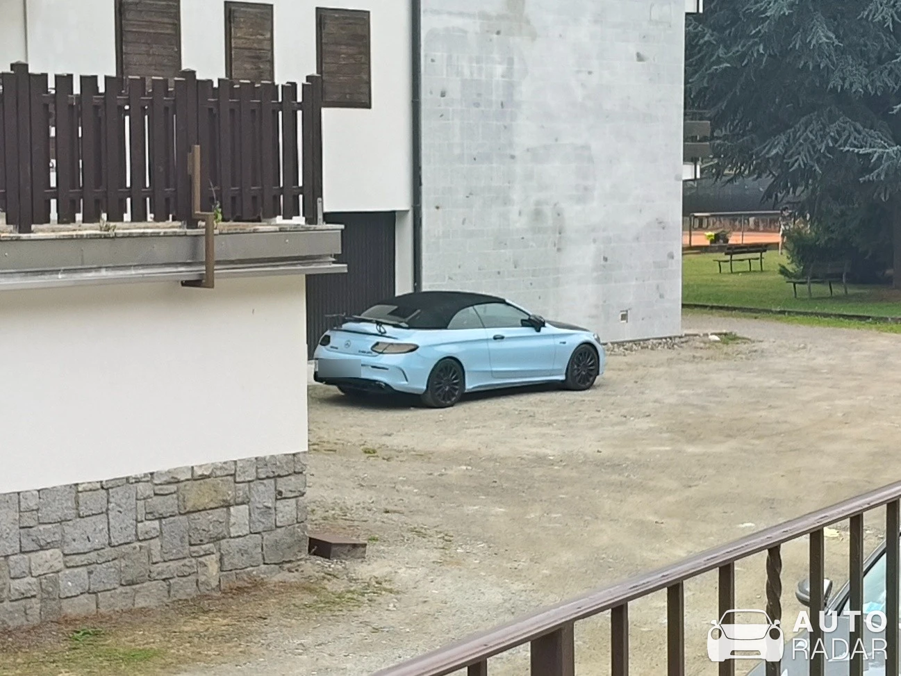 Mercedes-AMG C 63 S Convertible A205 spotted in Ponte di Legno