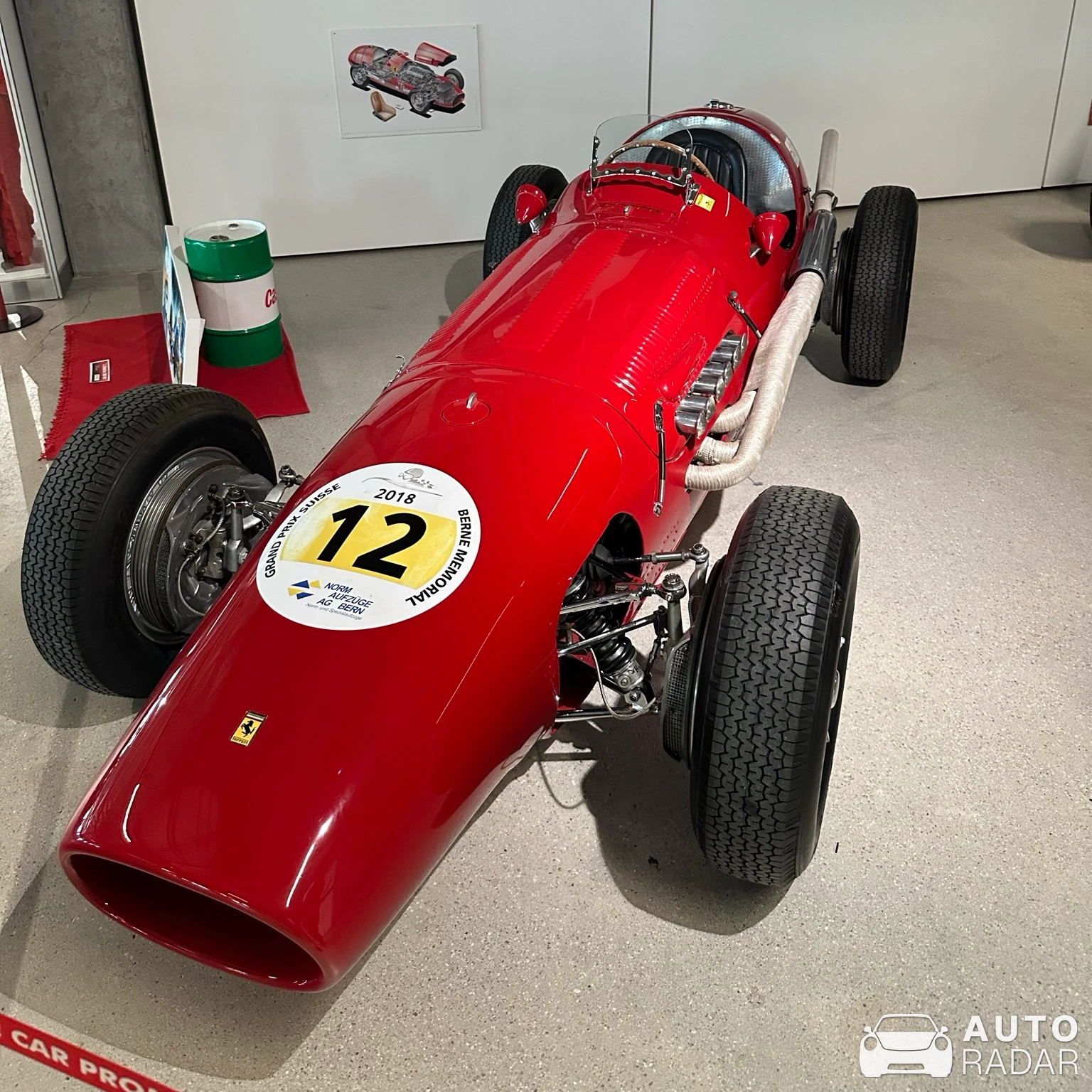Ferrari Tipo 500 F2 spotted in Langenthal