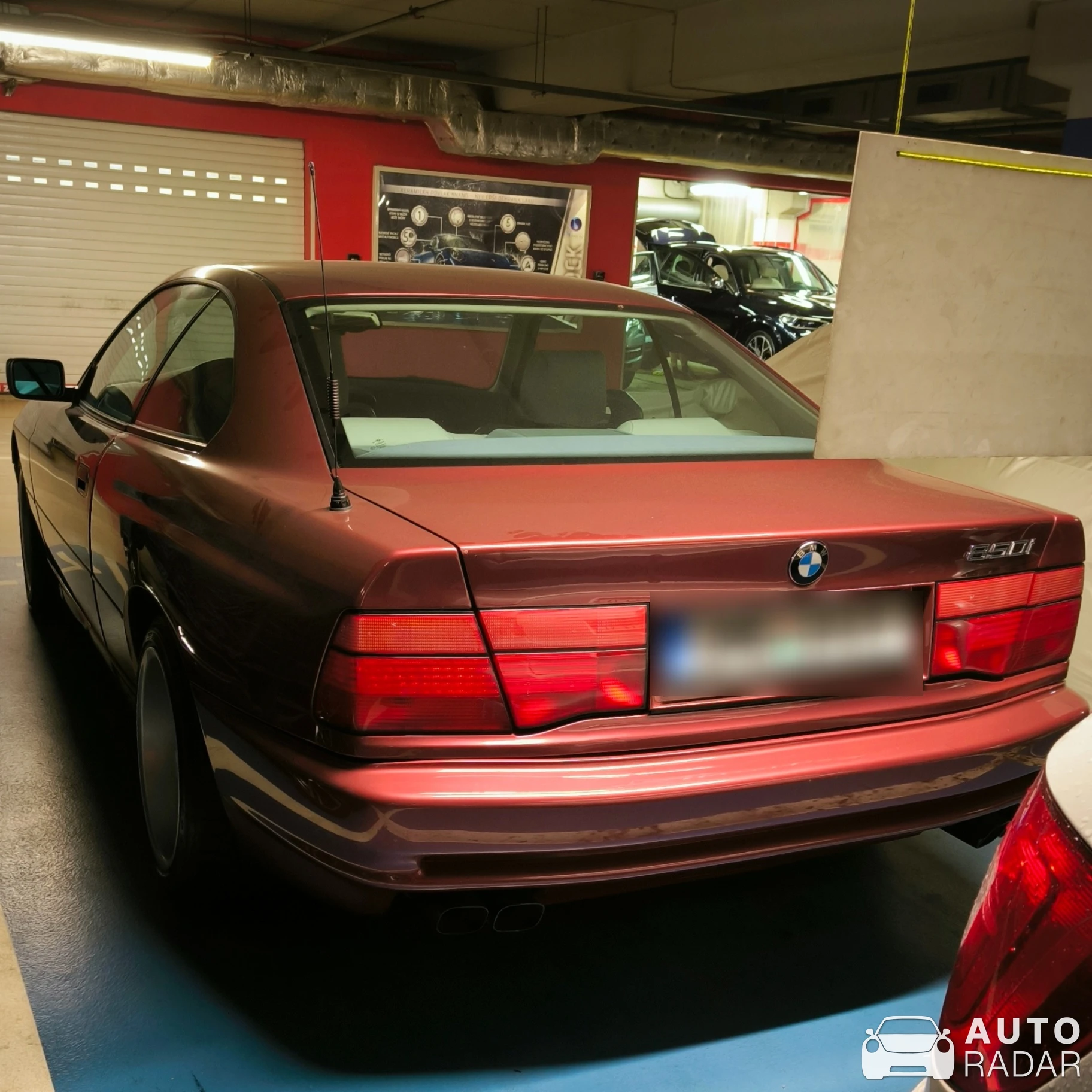 BMW 850i E31 spotted in Olomouc, Czechia
