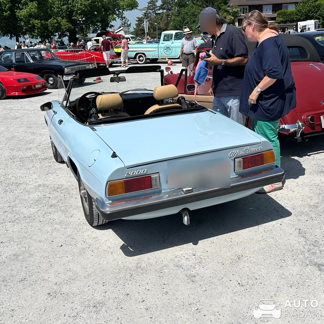 Alfa Romeo 2000 Spider spotted in Dürnten