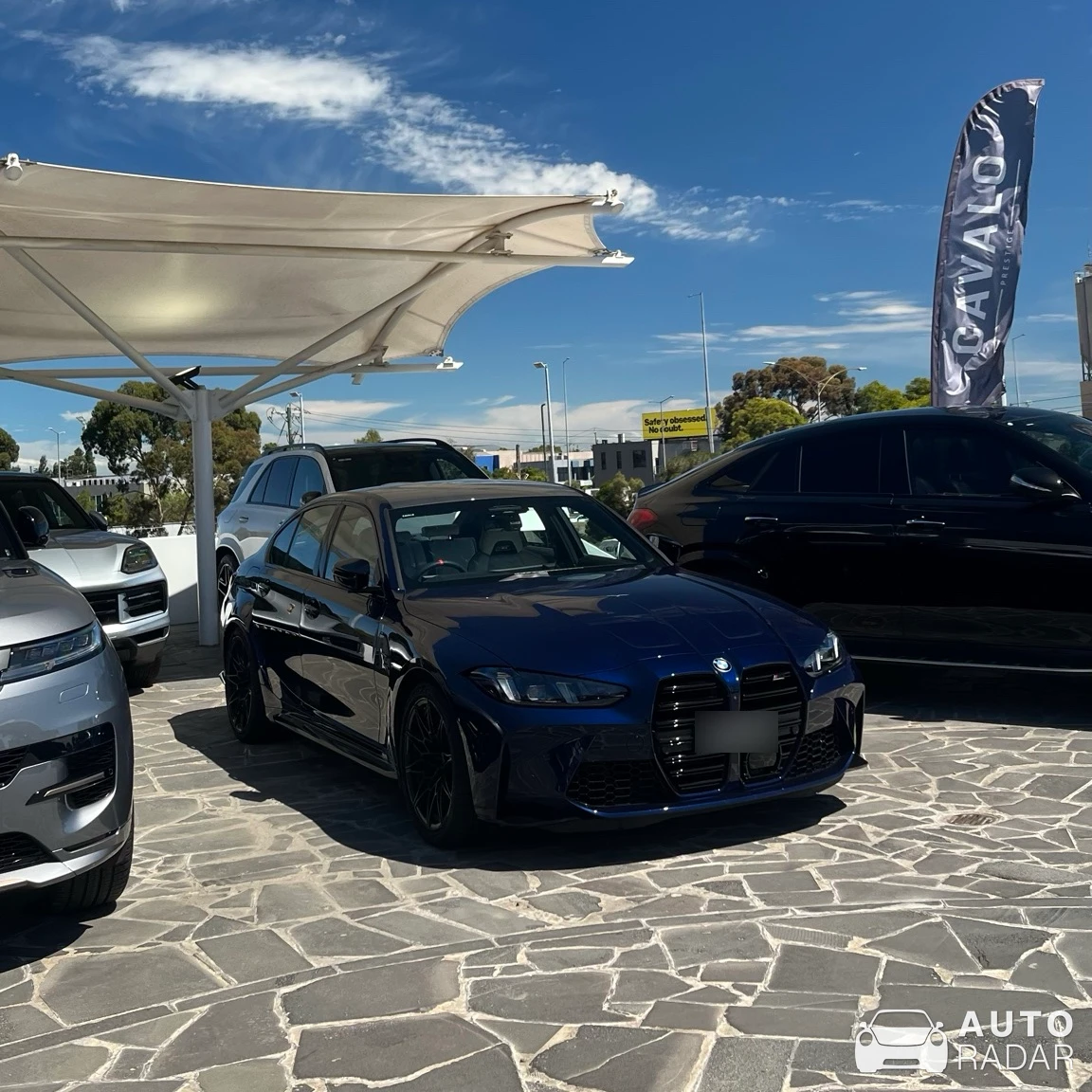 BMW M3 G80 Sedan Competition spotted in Docklands, Australia