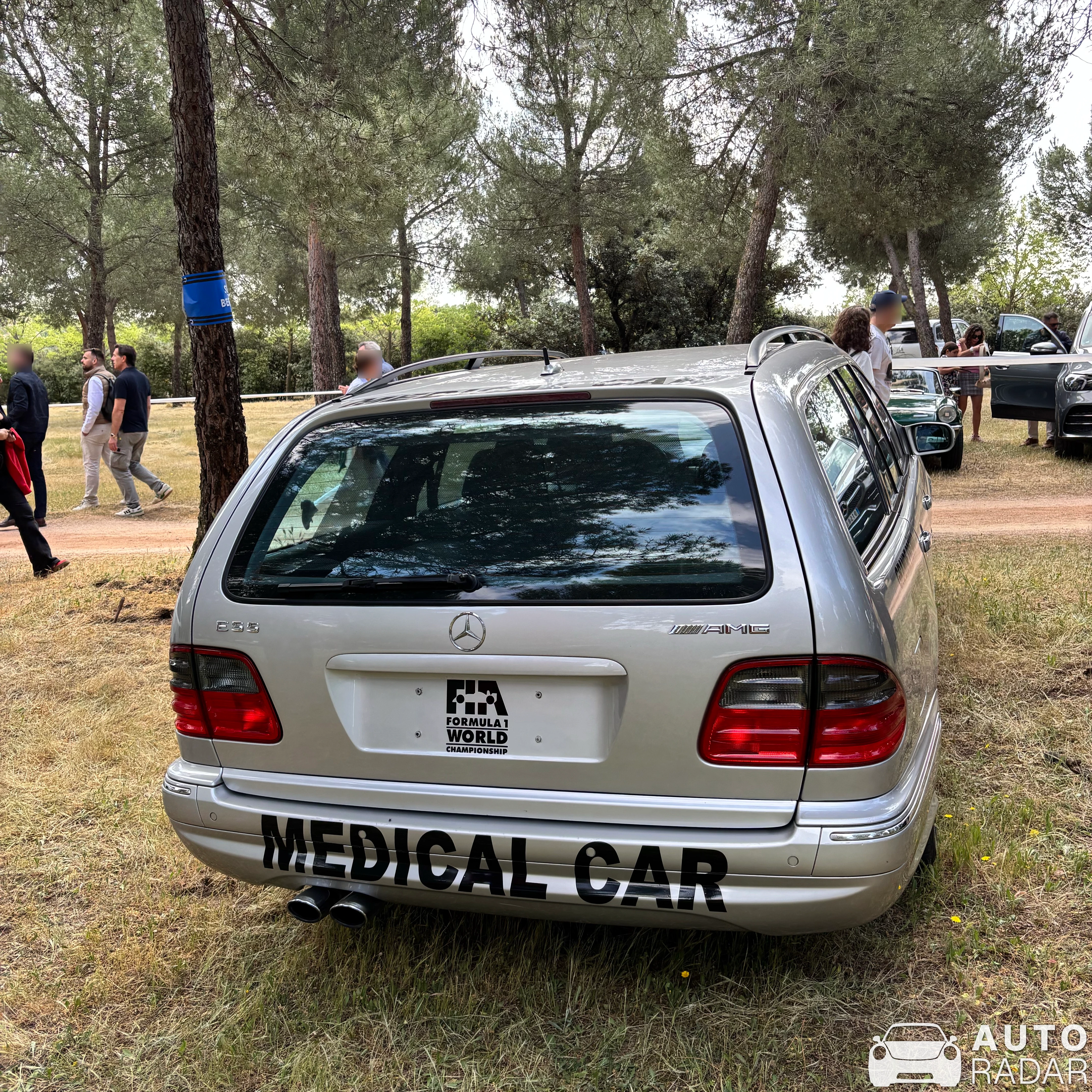 Mercedes-Benz E 55 spotted in Madrid
