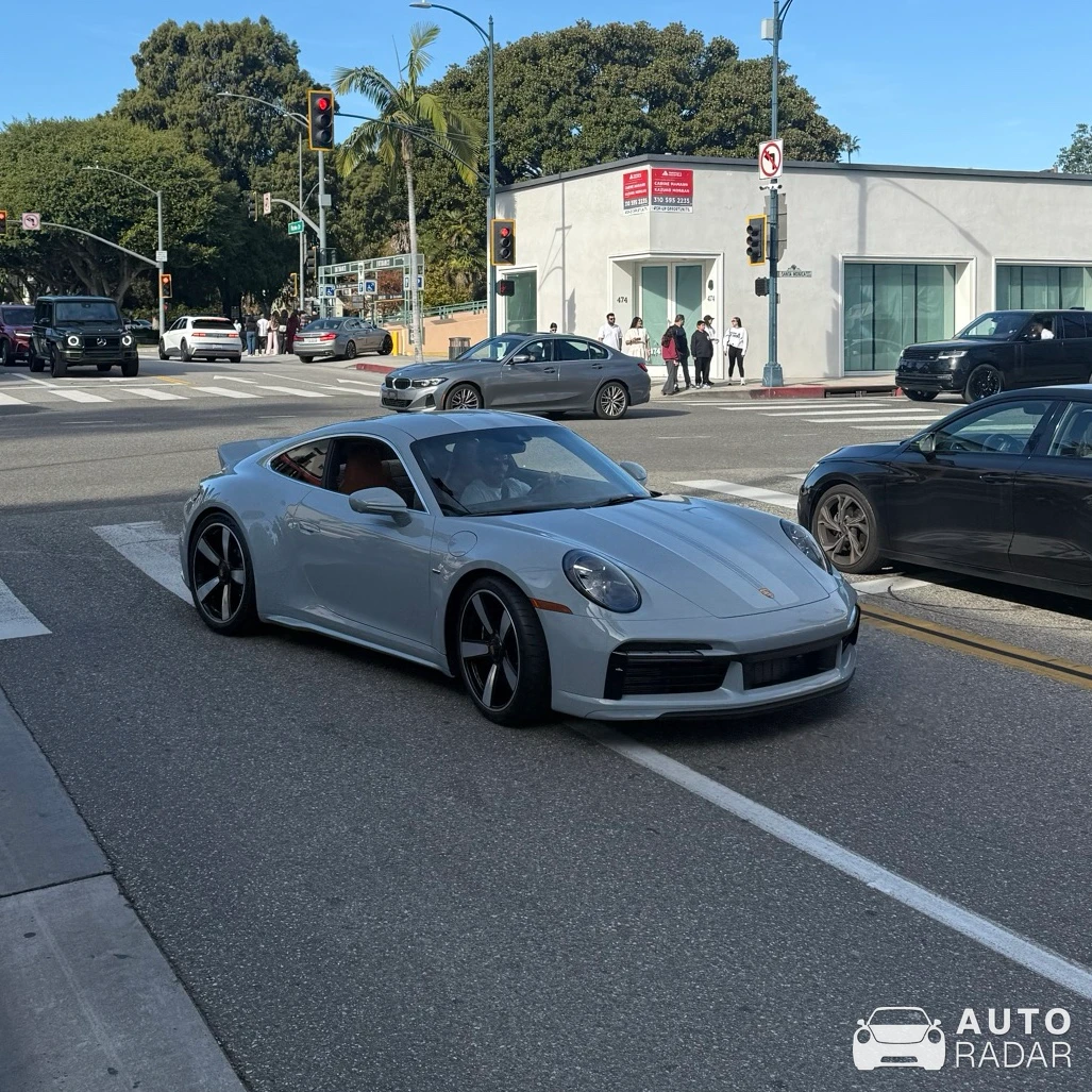Porsche 992 Sport Classic spotted in Beverly Hills, United States