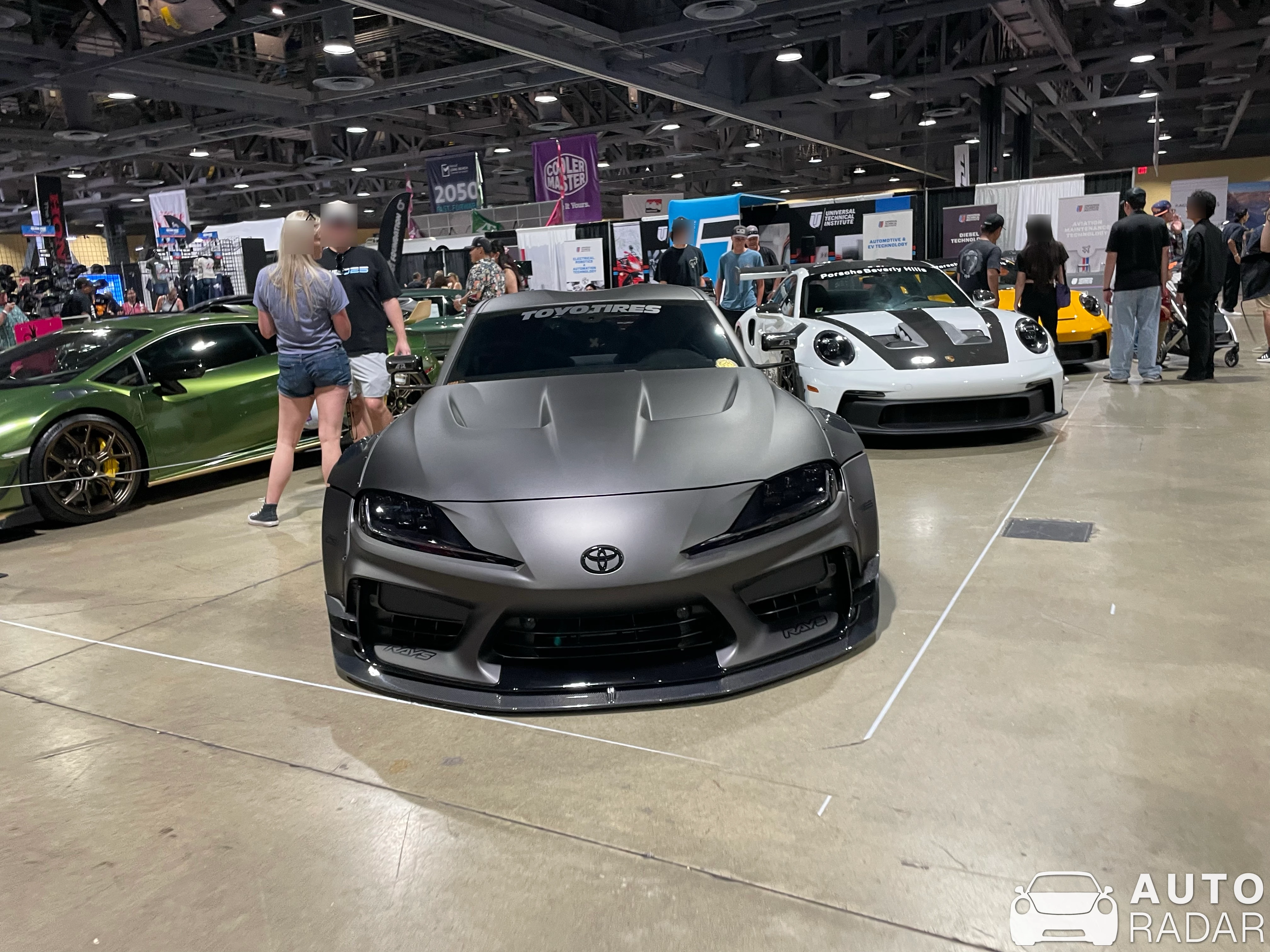 Toyota GR Supra A90 Pandem Widebody spotted in Long Beach