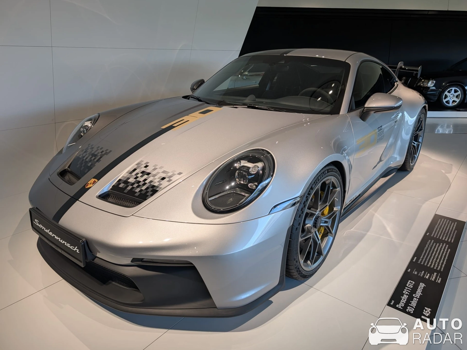 Porsche 992 GT3 30 Jahre Supercup  spotted