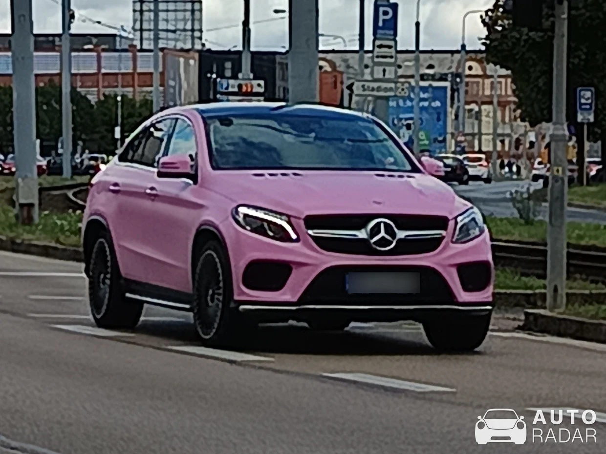 Mercedes-Benz GLE Coupé C292 spotted in Plzeň