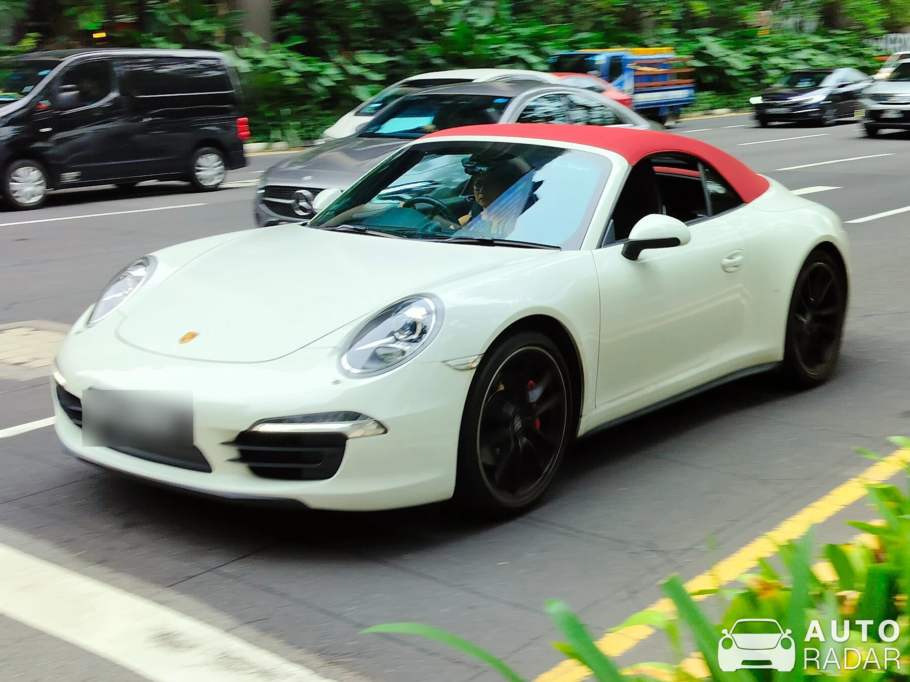 Porsche 991 Carrera 4S Cabriolet MkI spotted in Singapore, Singapore