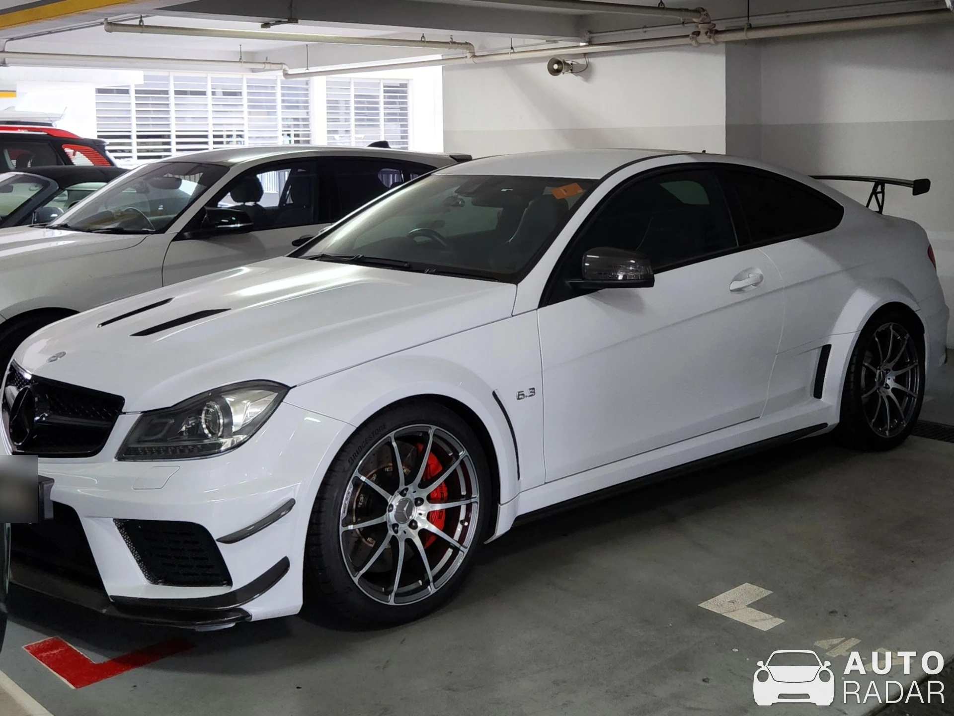 Mercedes-Benz C63 AMG Black Series spotted in Singapore