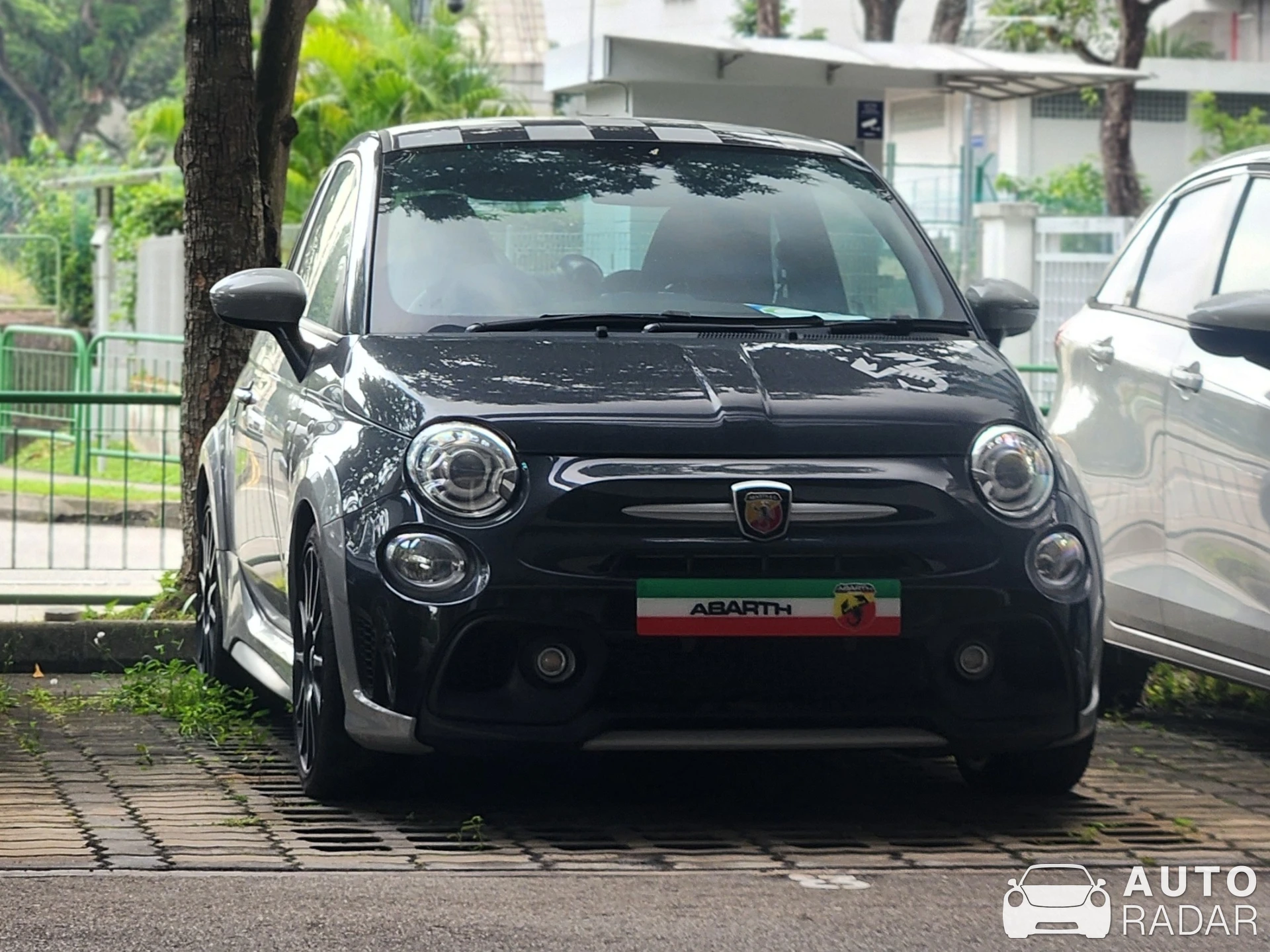 Abarth 595 spotted in Singapore, Singapore