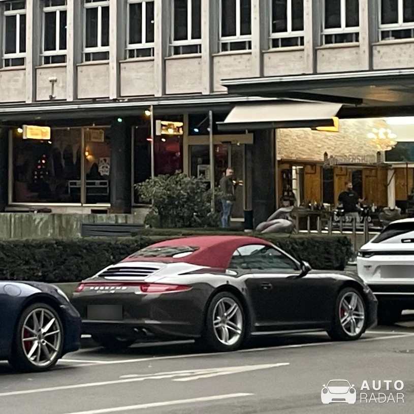 Porsche 991 Carrera 4S Cabriolet MkI spotted in Zürich