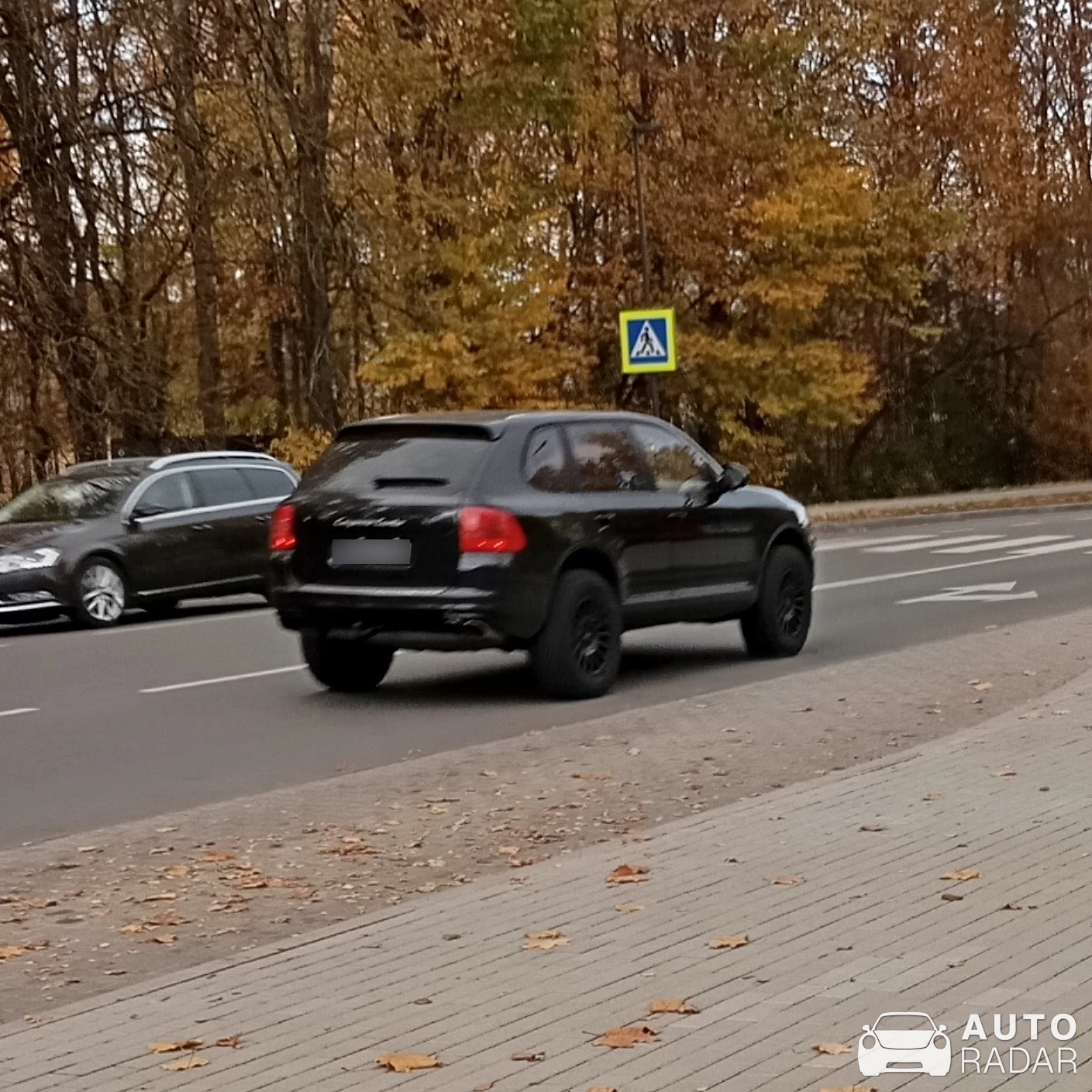 Porsche Cayenne Turbo spotted in Kaunas, Lithuania