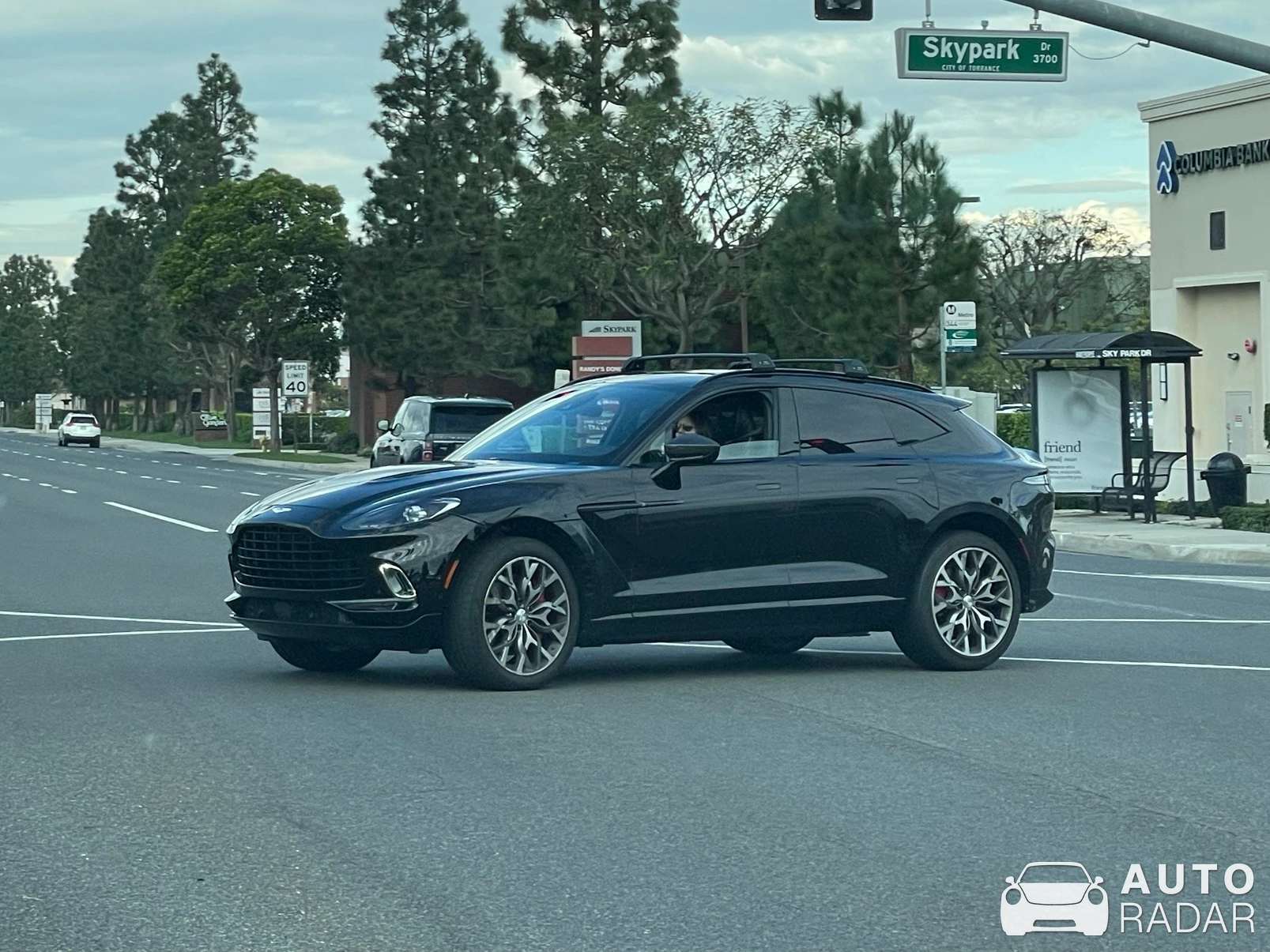 Aston Martin DBX spotted in Torrance, United States