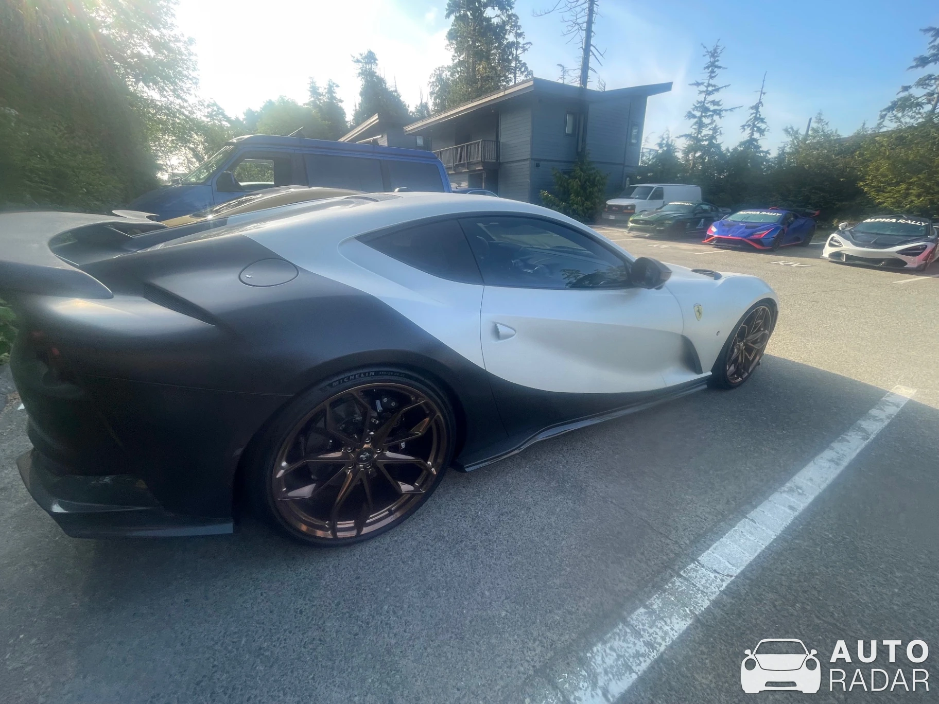 Ferrari 812 Superfast spotted in Ucluelet, Canada