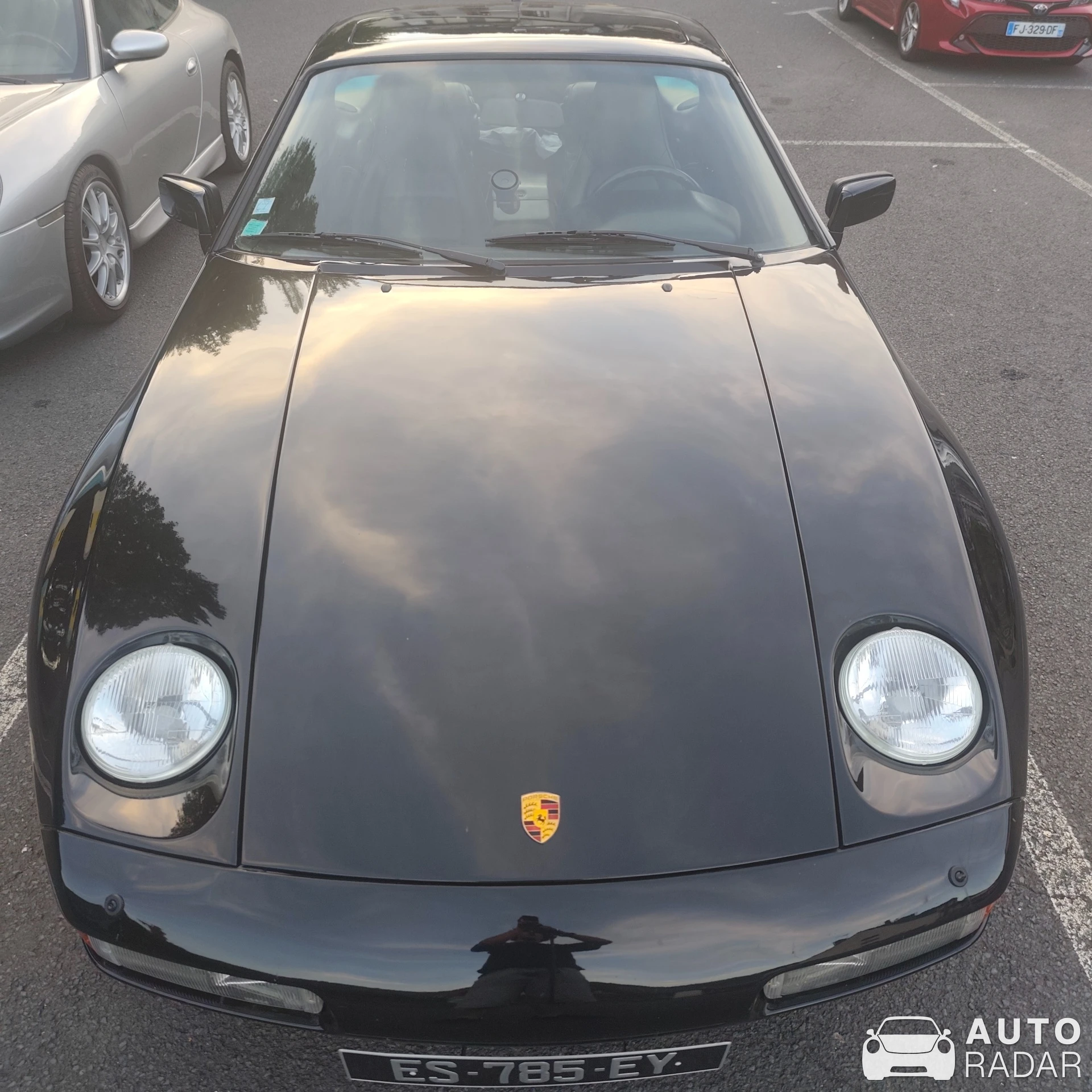 Porsche 928 GT spotted in Marcolès, France