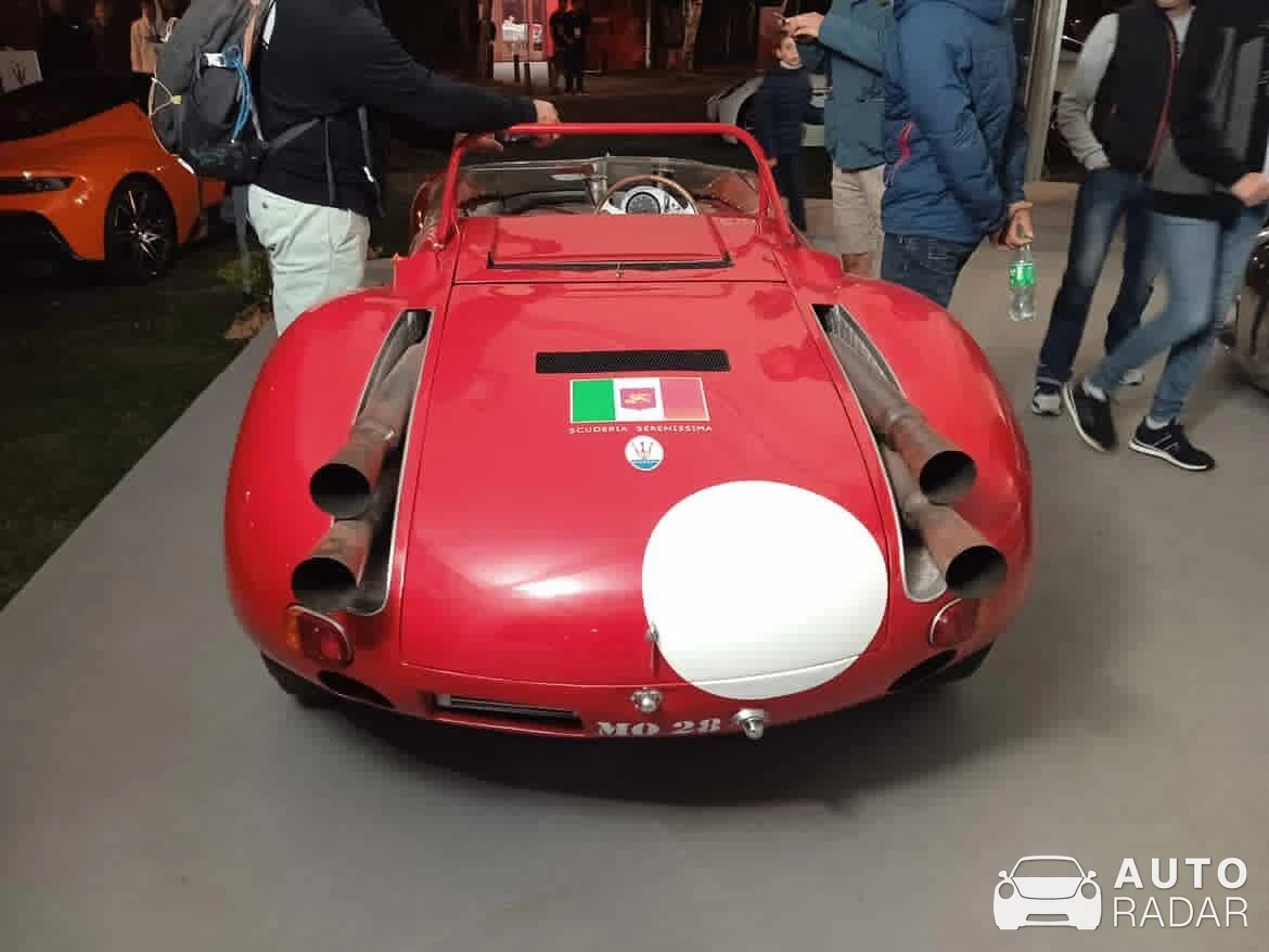 Maserati Birdcage 75th spotted in London
