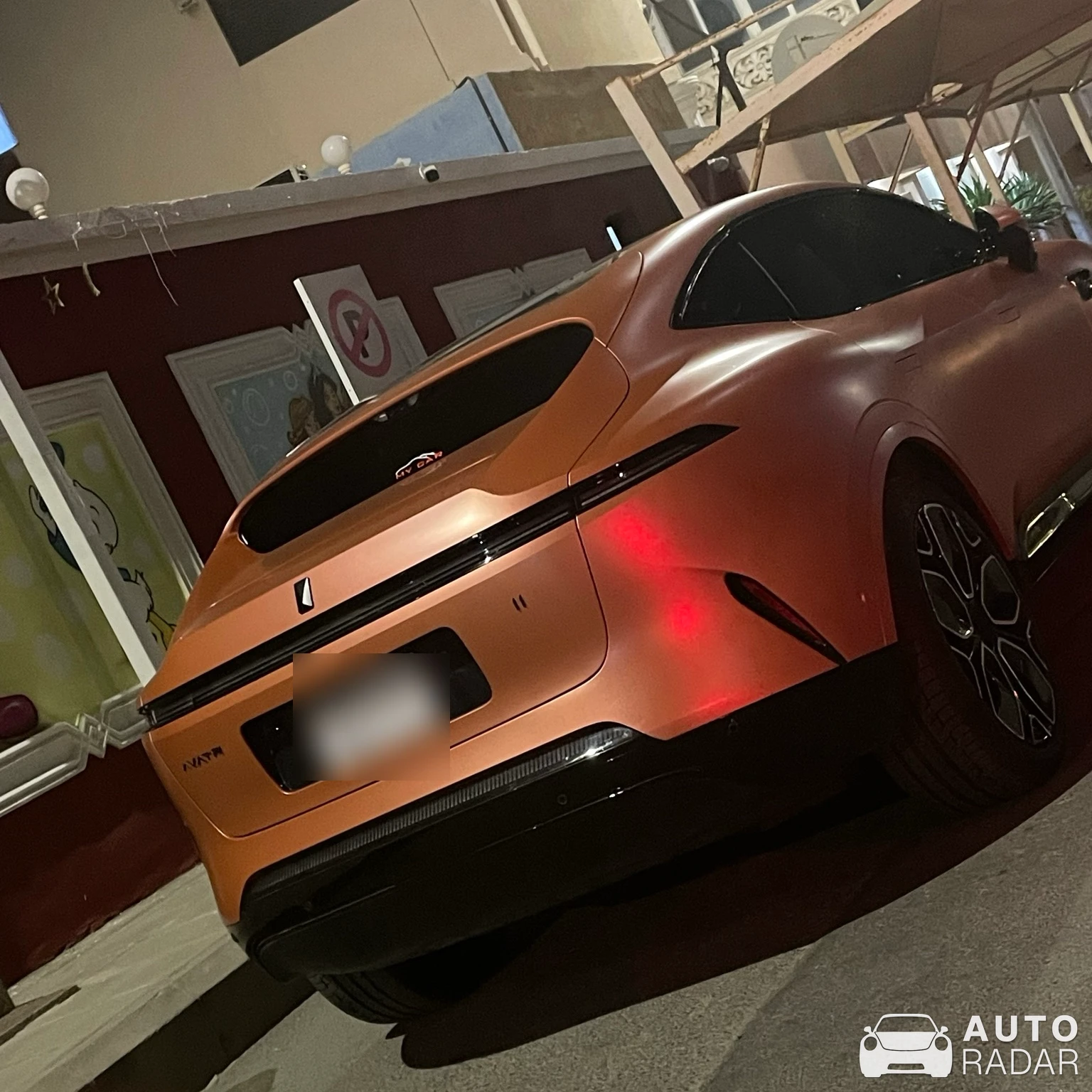 Avatr 11 spotted in Jeddah