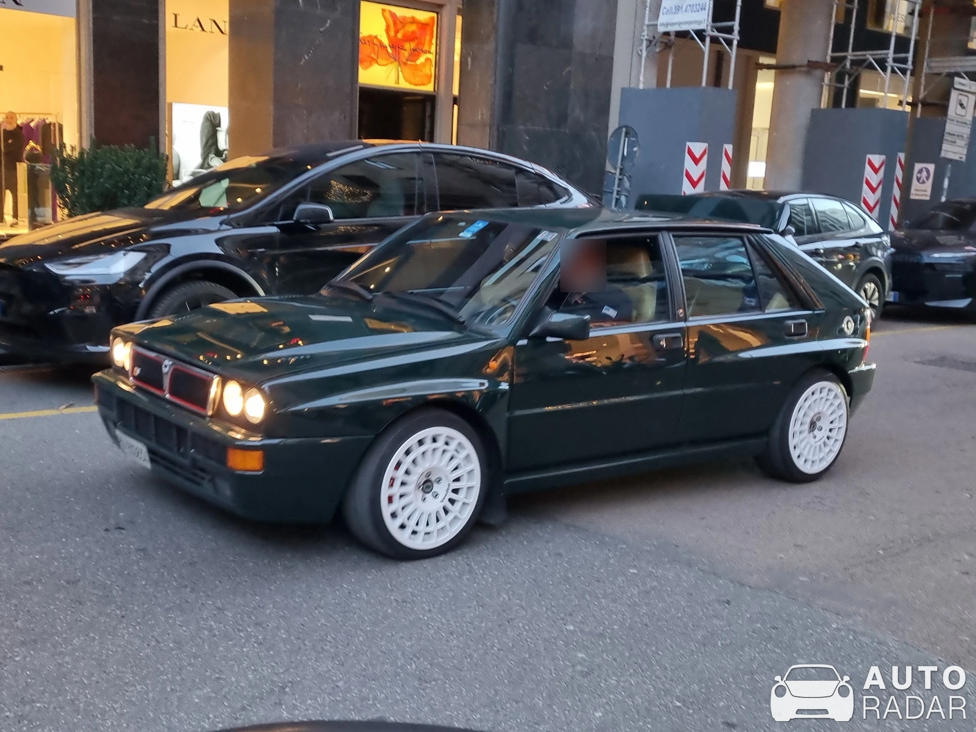 Lancia Delta HF Integrale spotted in Milano, Italia