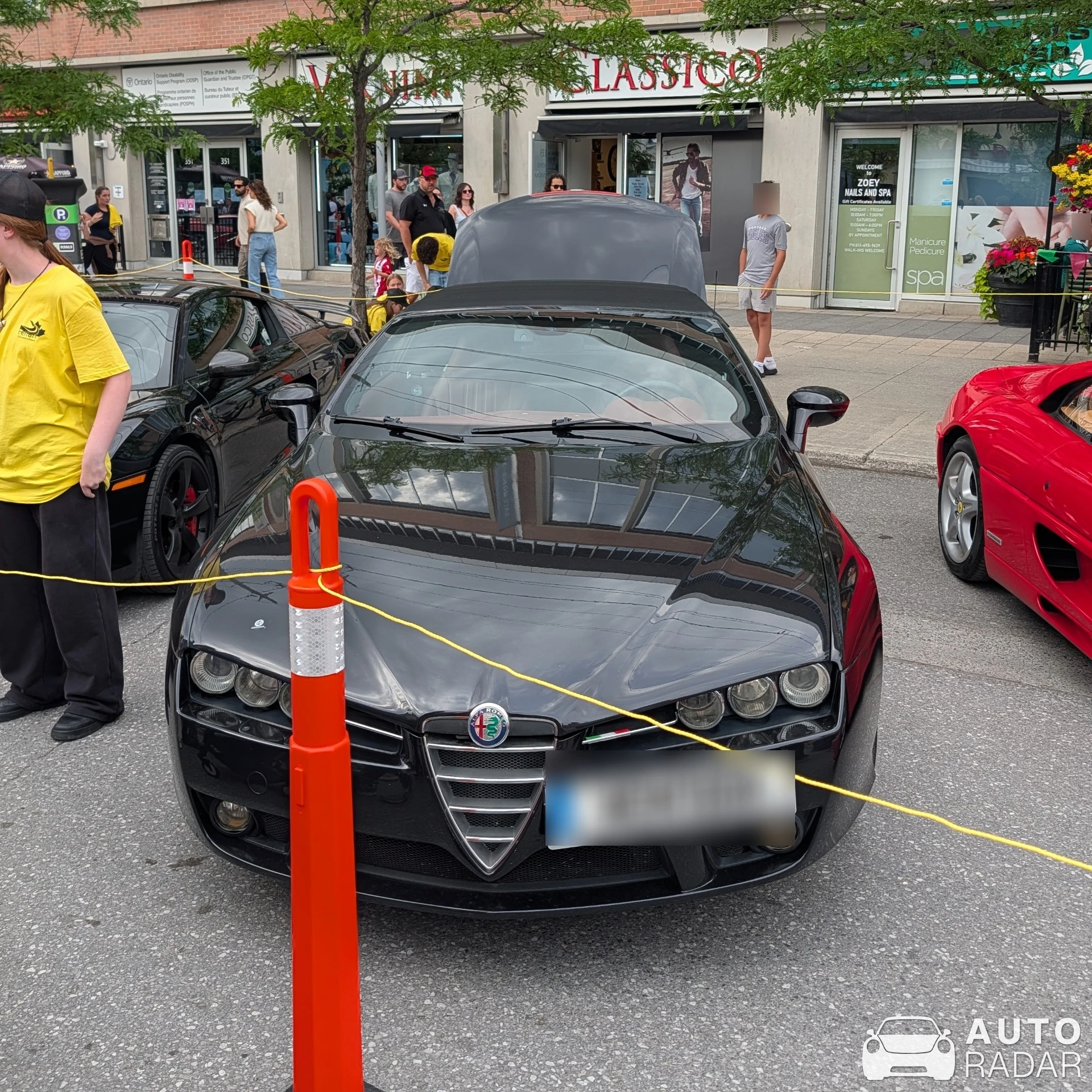 Alfa Romeo Spider 1.8 TBi spotted in Ottawa
