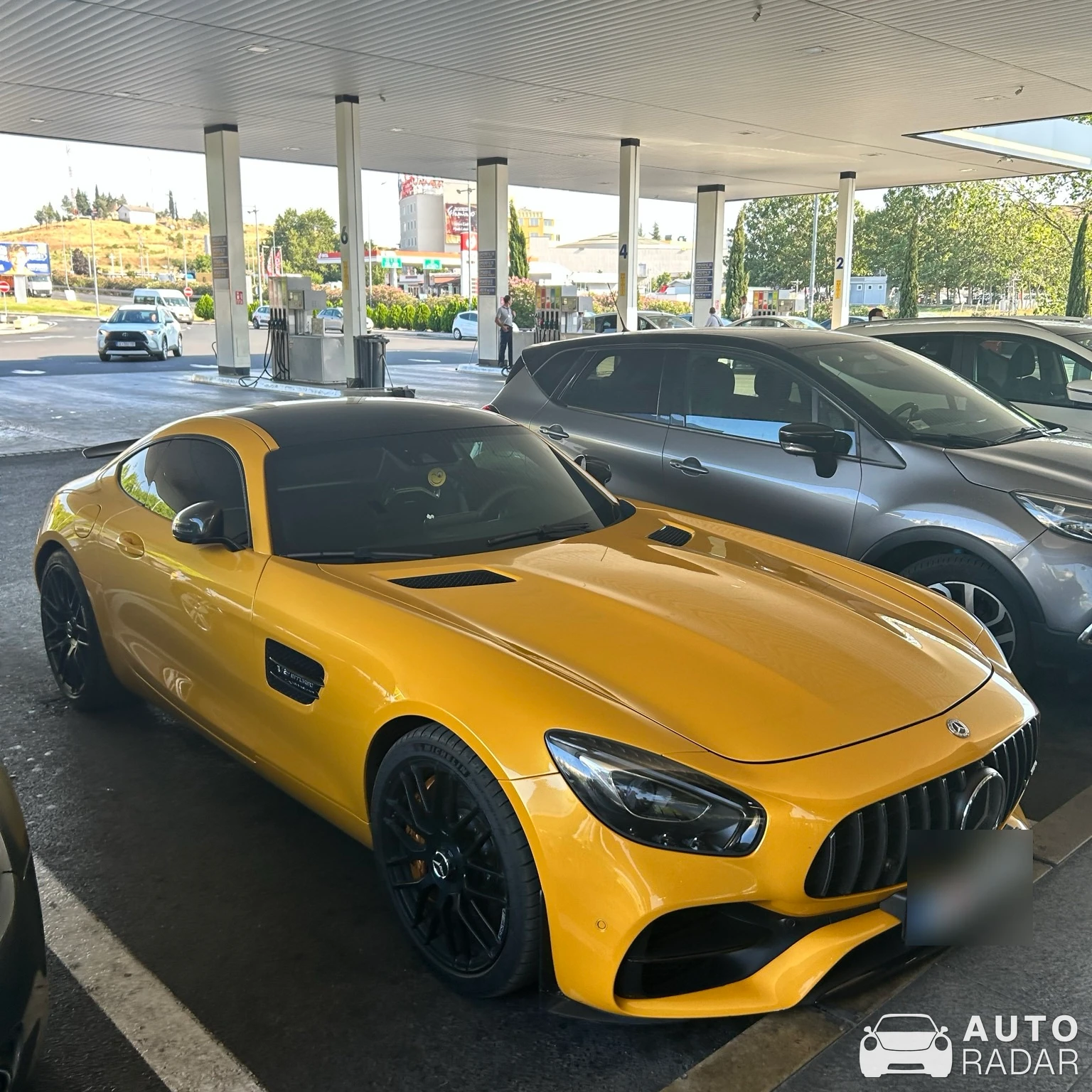 Mercedes-AMG GT R C190 spotted in Bogorodica